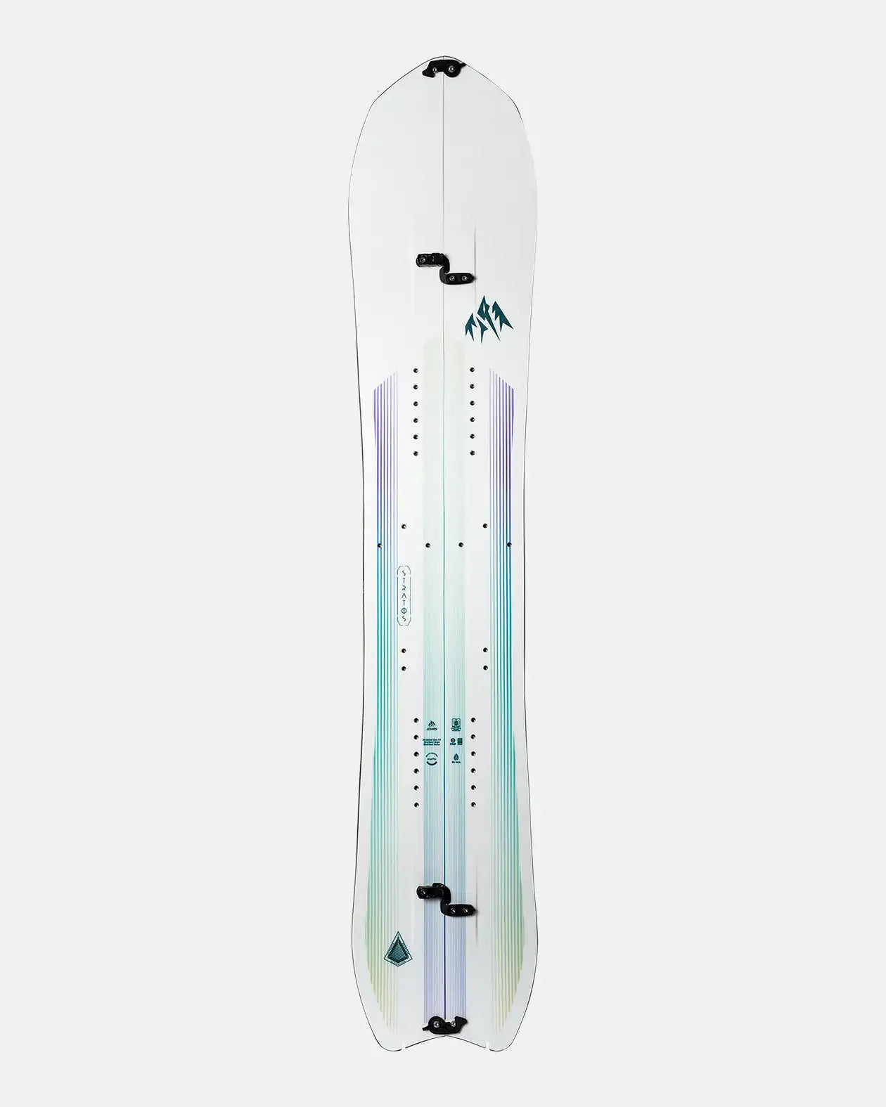 Jones Stratos splitboard dame 149 pudderprofil