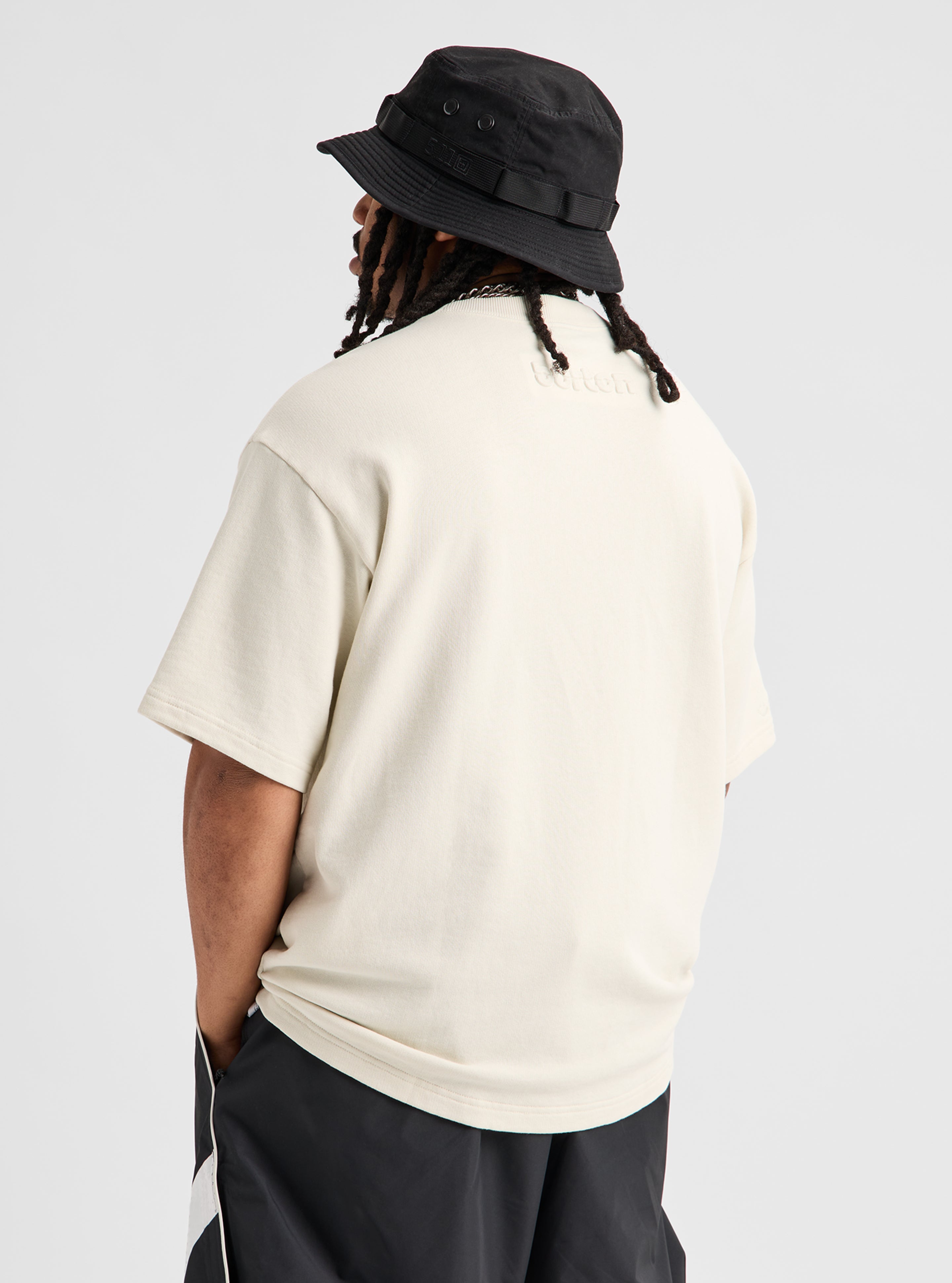Burton Baggy B T-skjorte Lunar Sand økologisk bomull