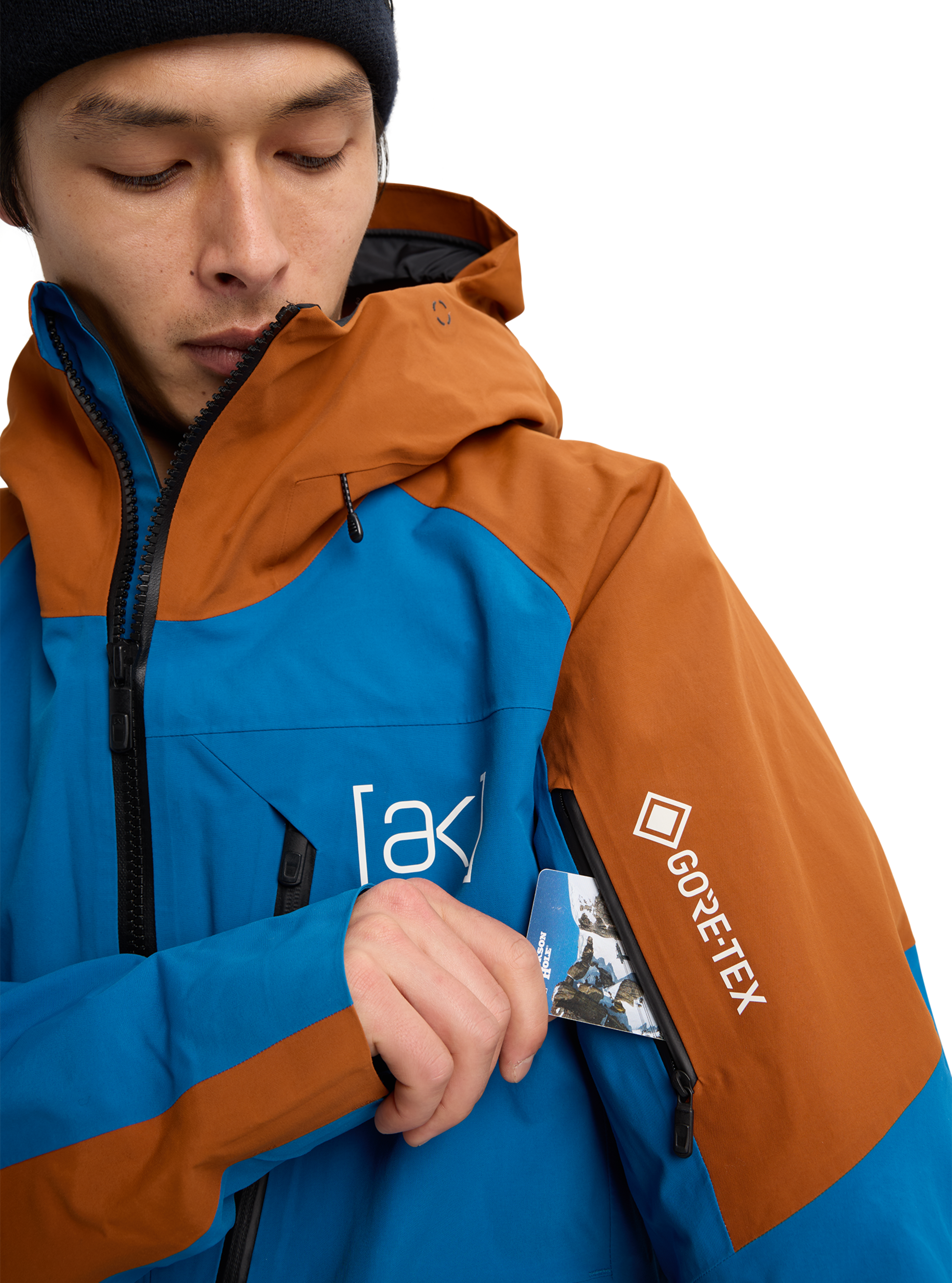 Burton [ak] Velocity anorakk herre True Black GORE-TEX