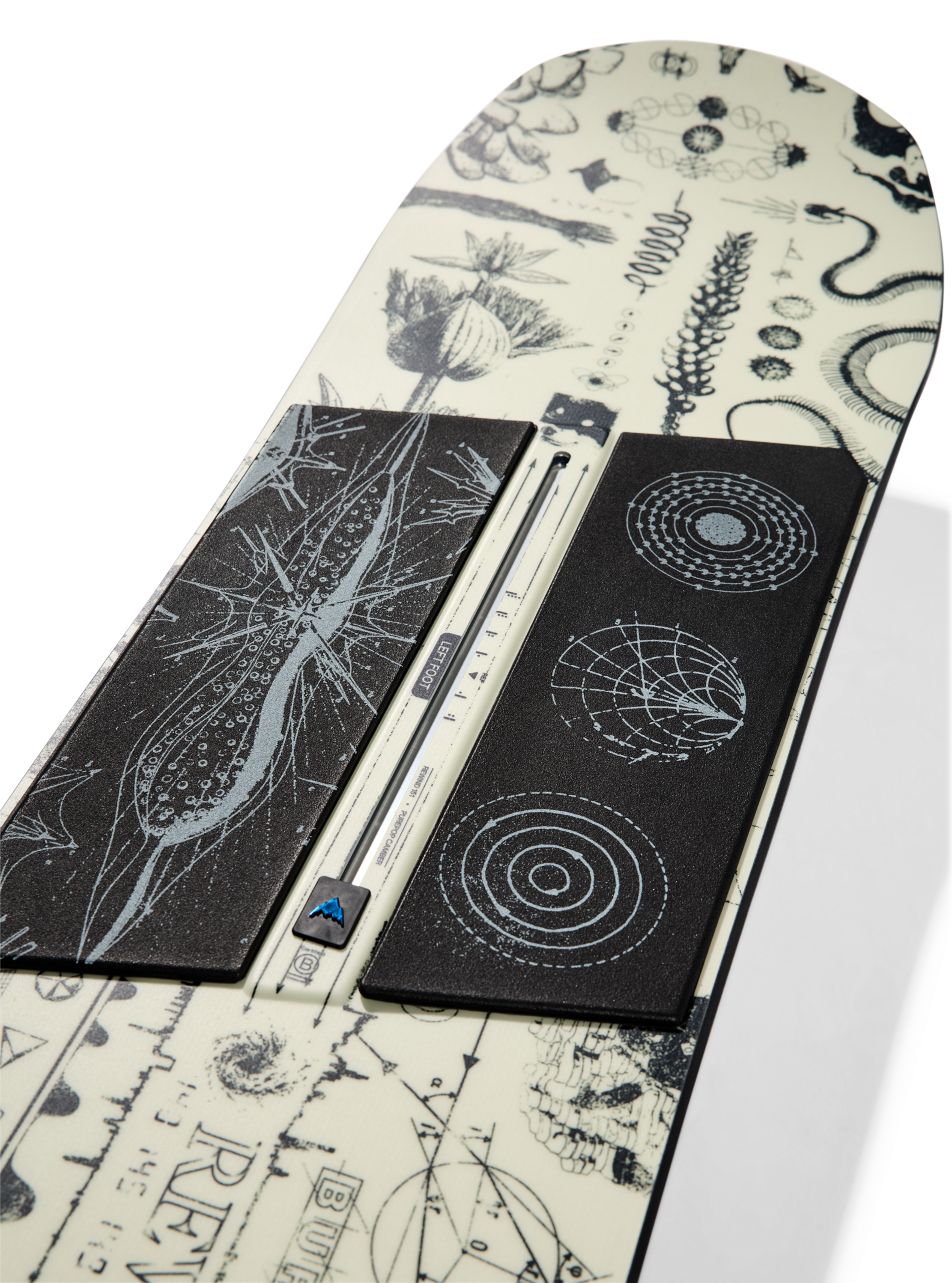 Burton Rewind Camber snowboard 155 Zine spretten