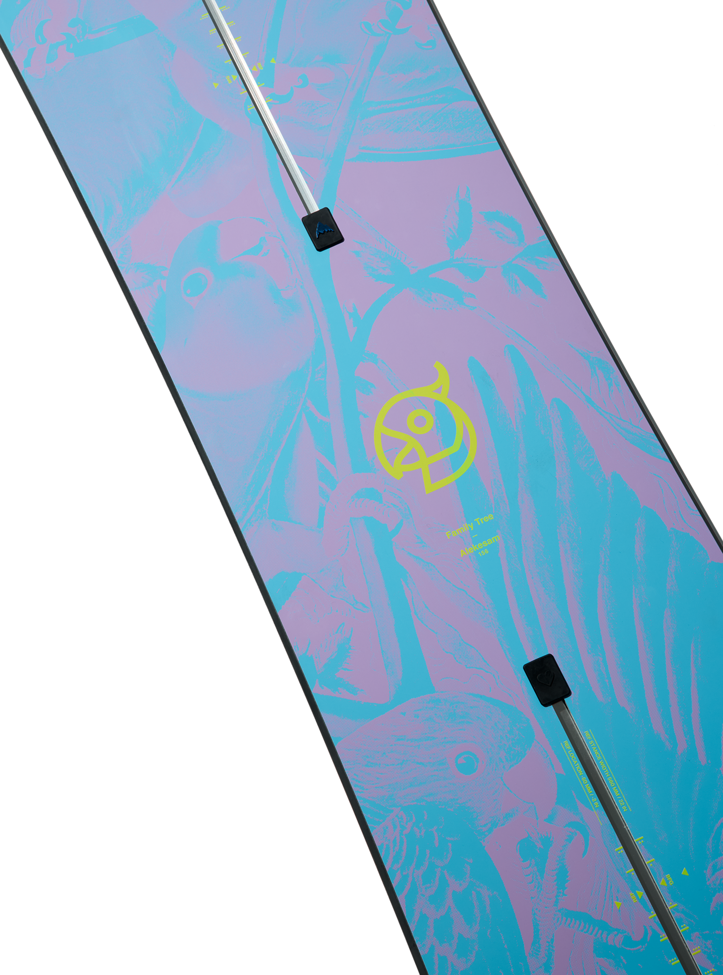 Burton Family Tree Alekesam Camber snøbrett Graphic surf