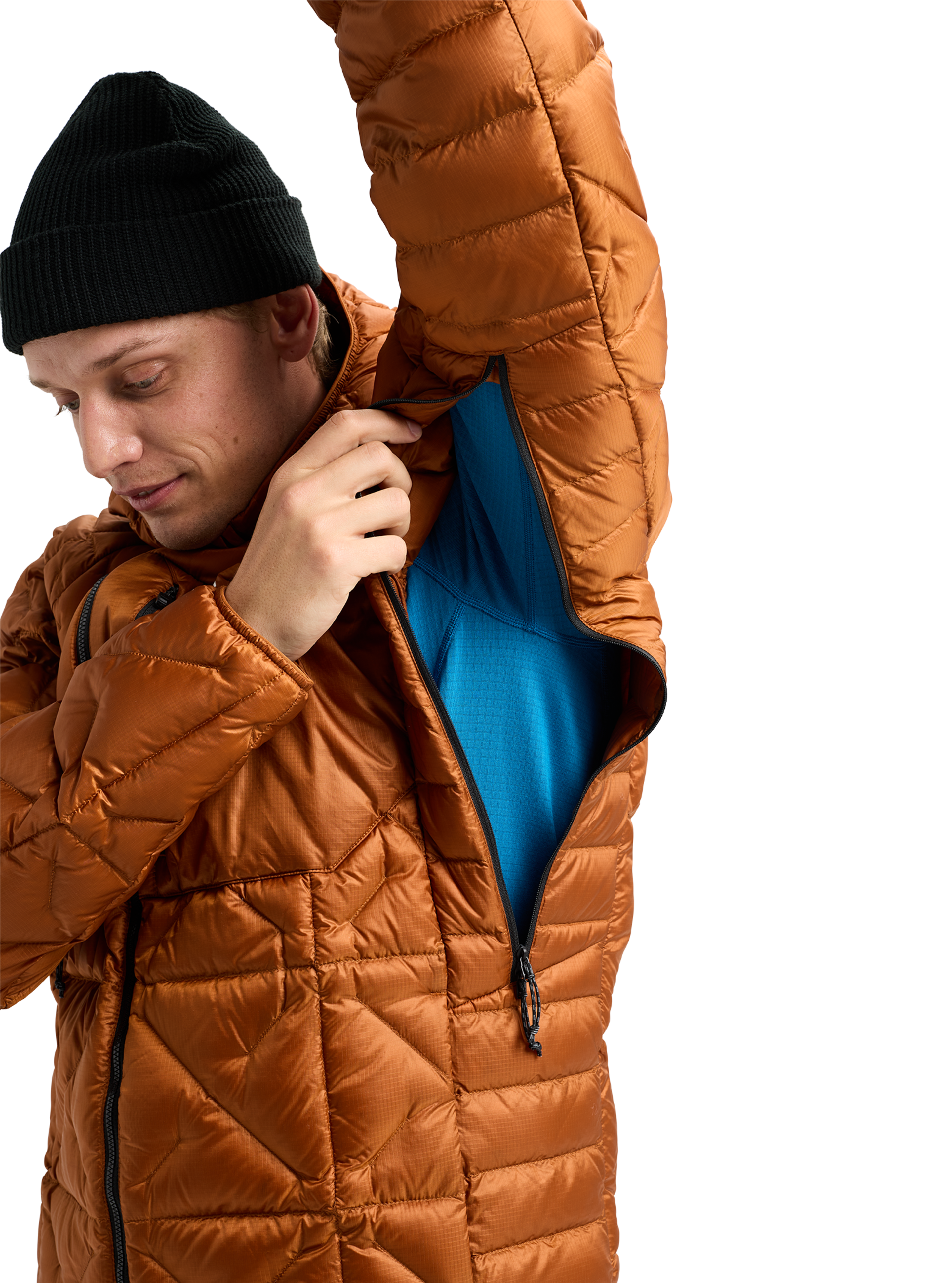 Burton [ak] Baker Hooded dunjakke herre Soft Sage touring