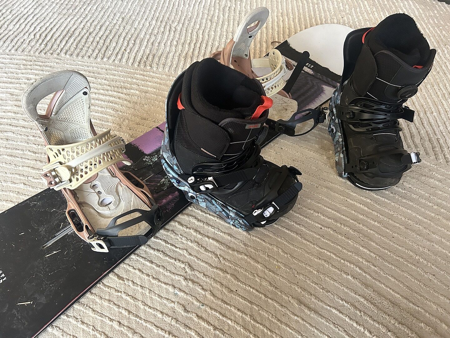 Burton Lexa snowboardbinding Black S dempet
