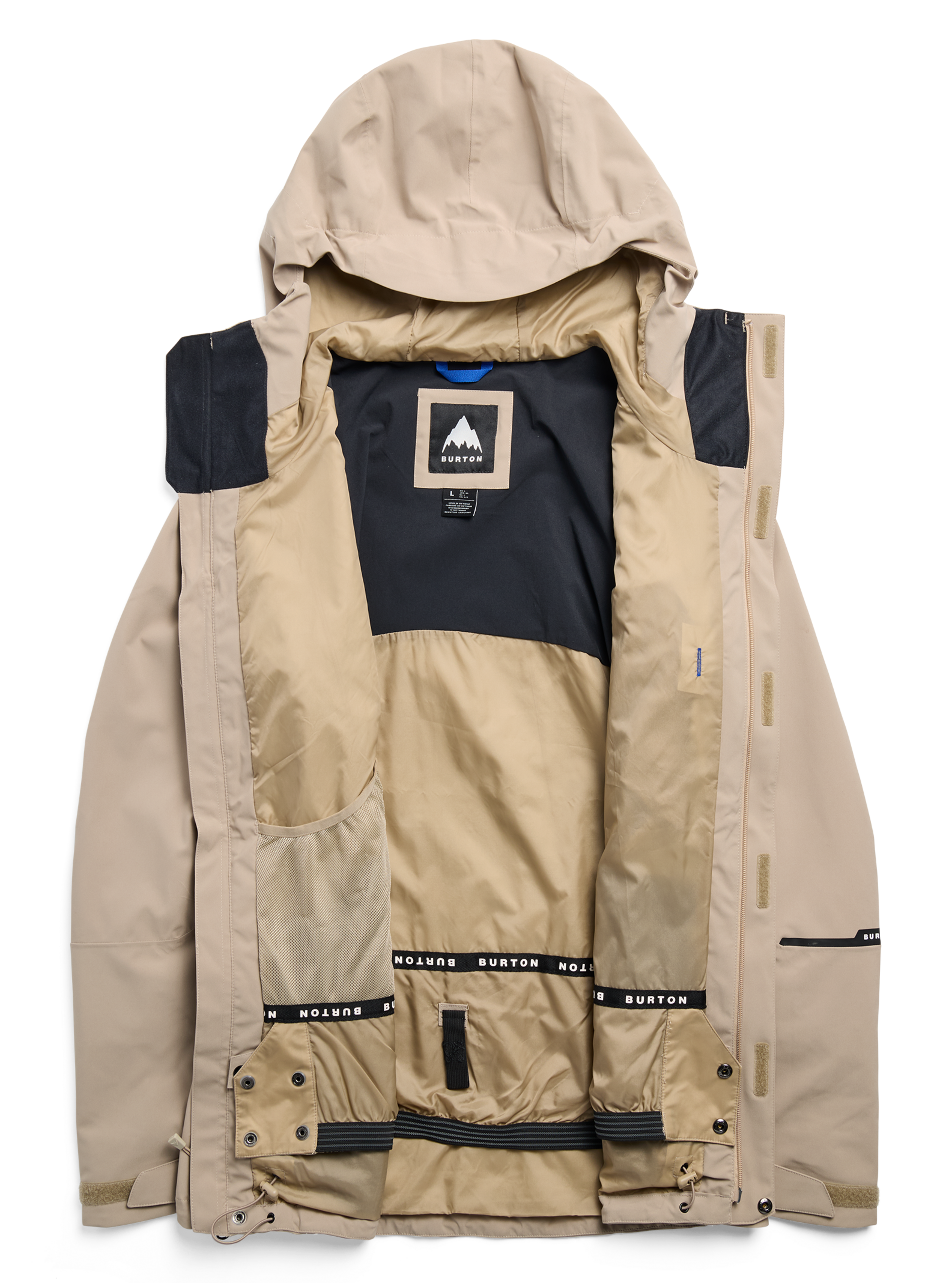 Burton Reserve 2L Stretch skalljakke True Black vanntett 20k