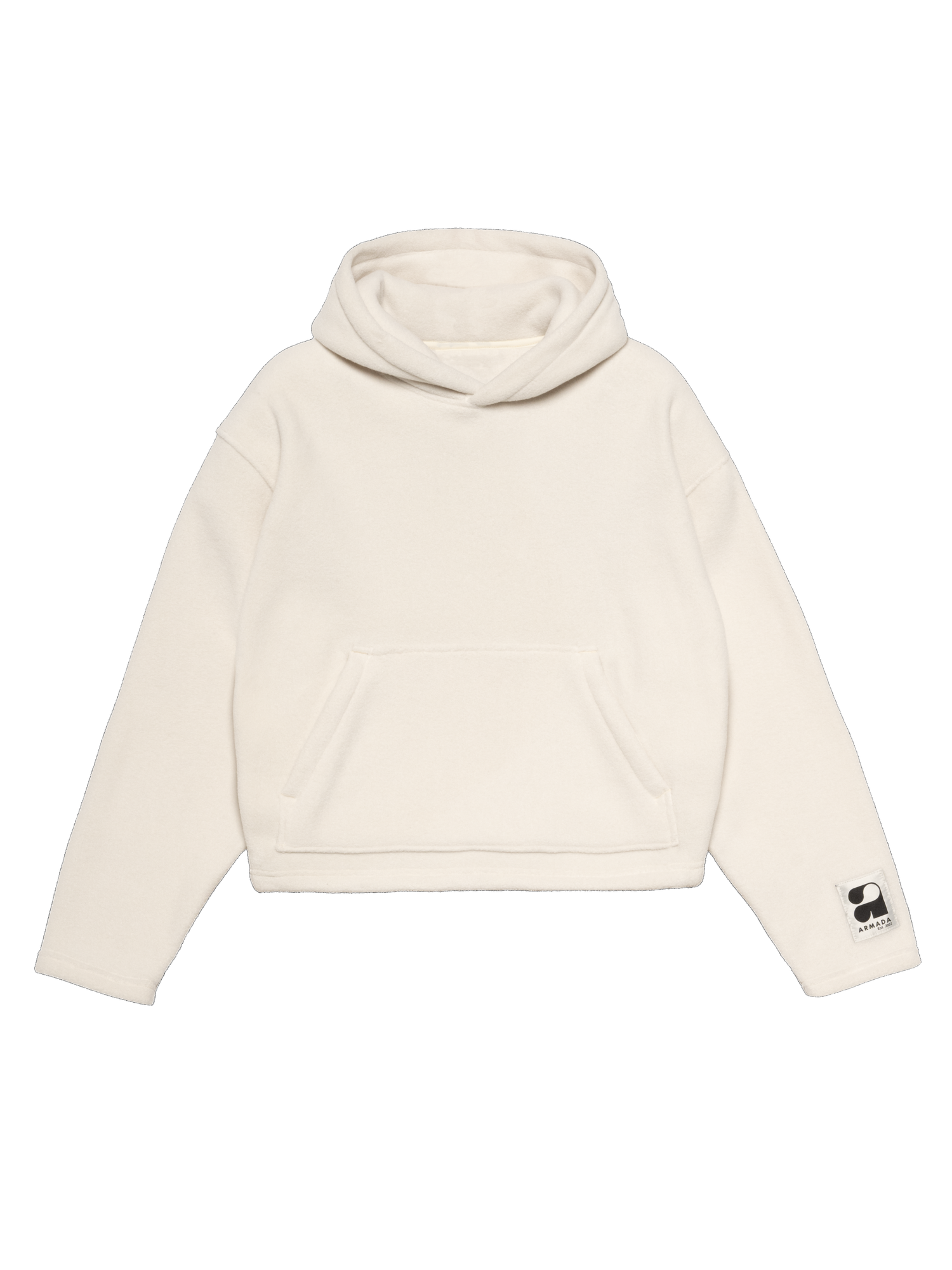 Armada Carmi hettegenser dame cream – cropped fleece