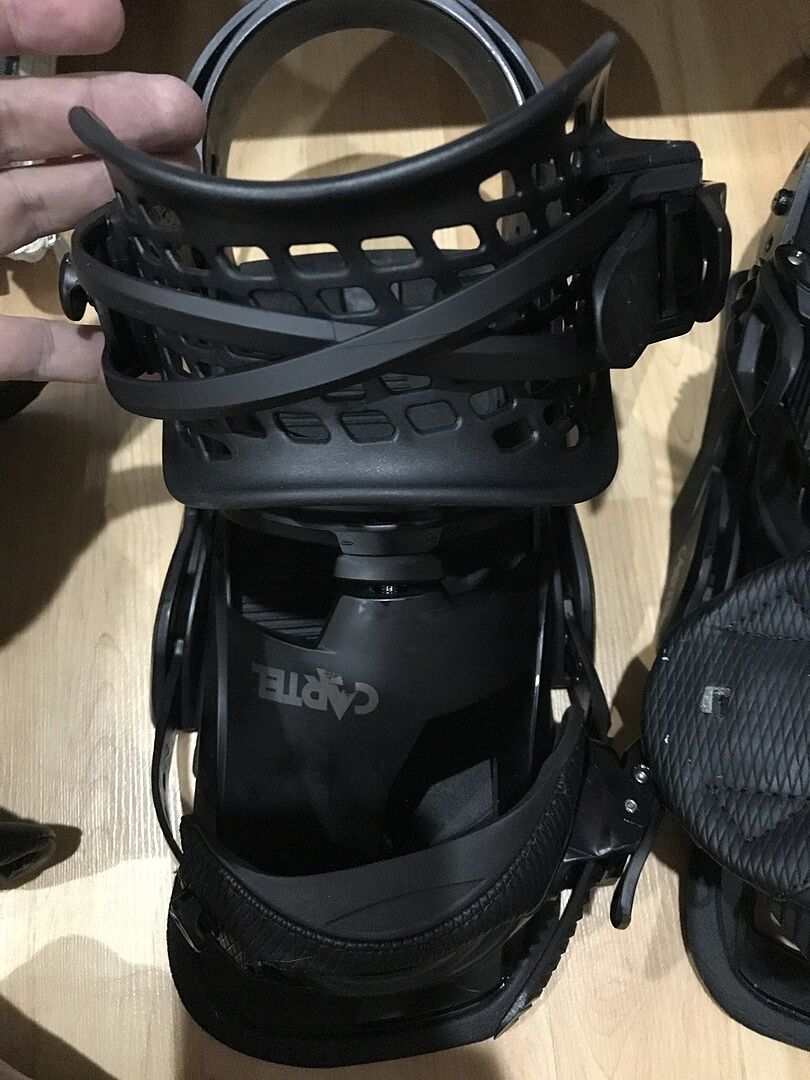Burton Double Take Hammock ankelstropp binding svart S venstre