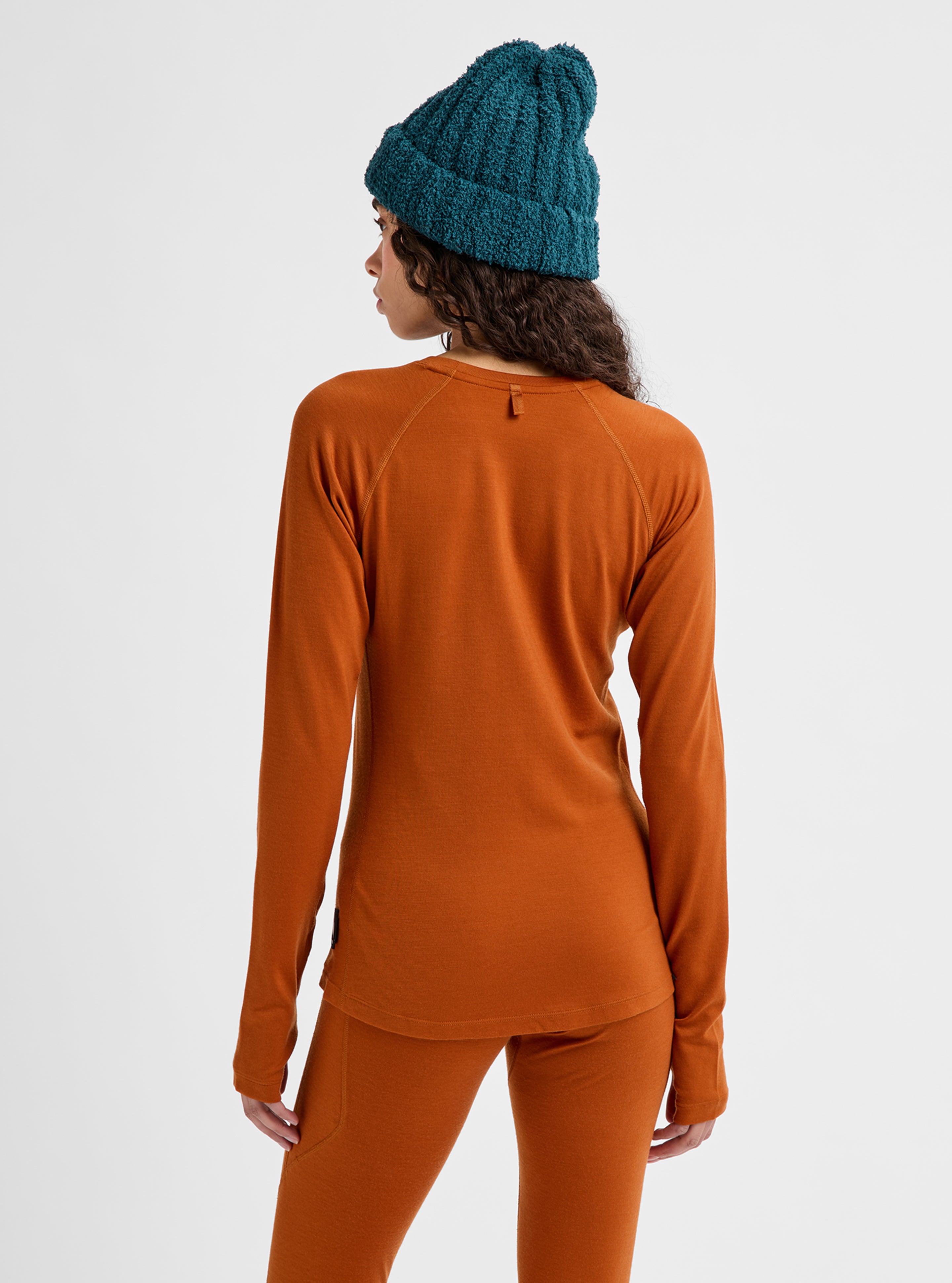 Burton Merino Blend Midweight ulltrøye True Black innsats