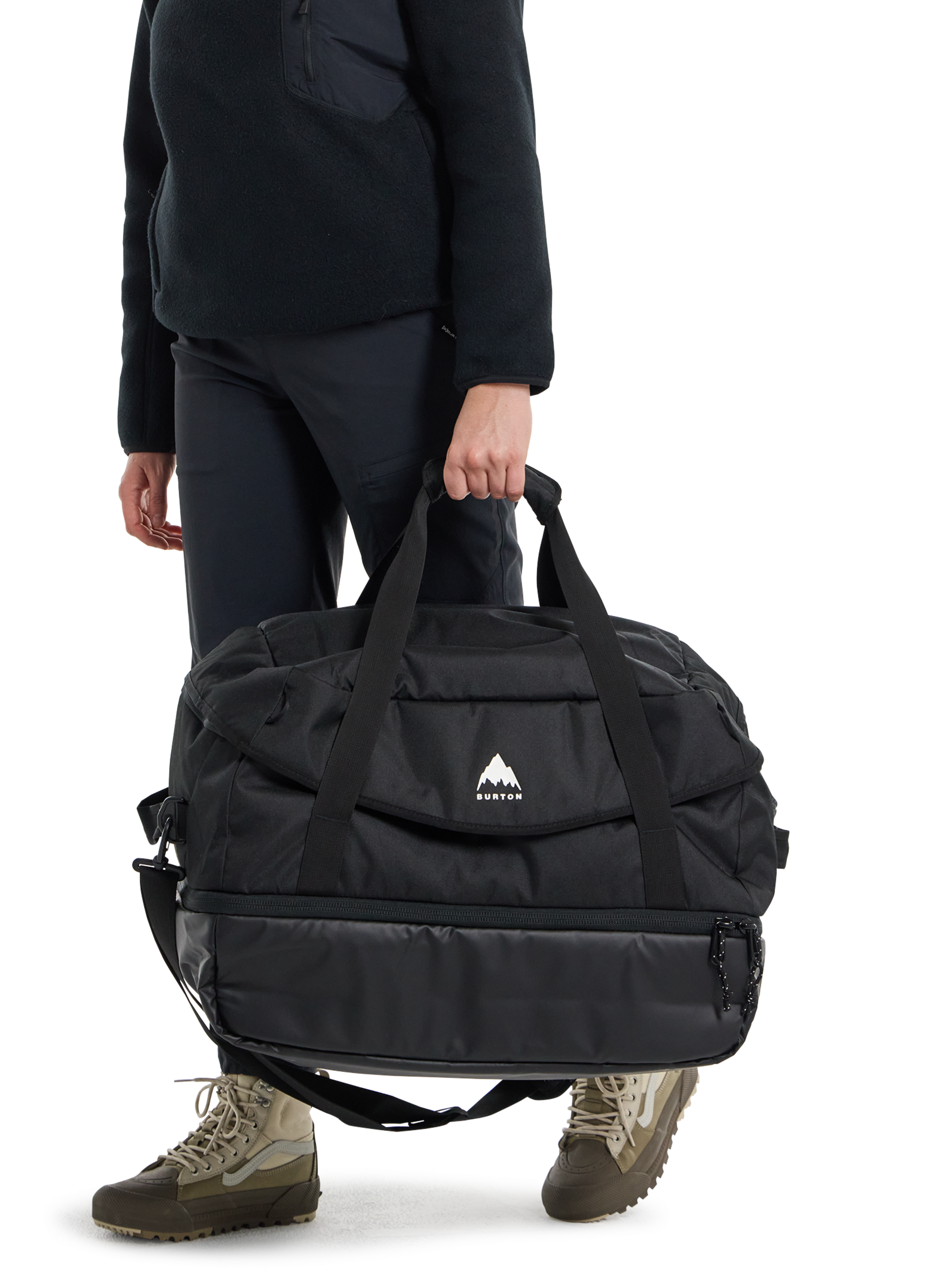Burton Gig 70L duffelbag True Black tarp-foret