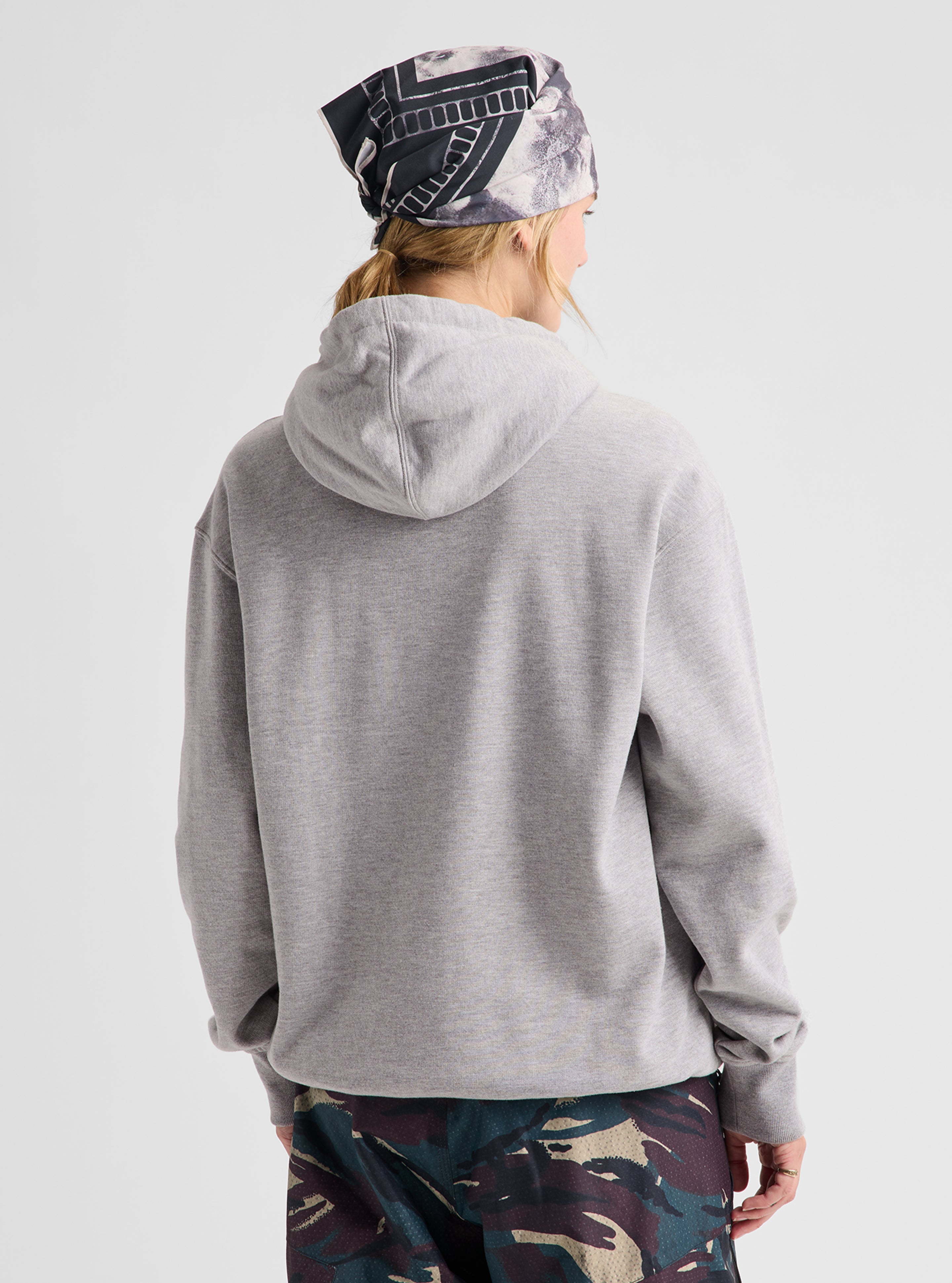 Burton Mountain Pullover hettegenser Spiced Chai økologisk bomull