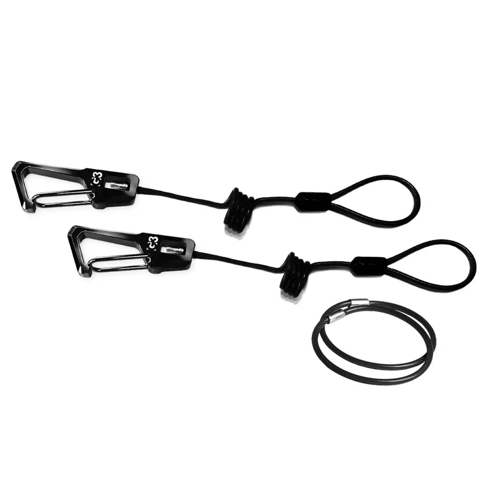 Genuine Guide Gear Ski Leash Coiled fangbånd 2-pk