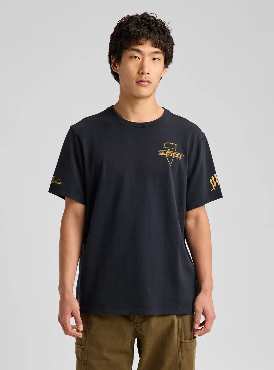 Burton Jason B Seven t-skjorte True Black kortermet