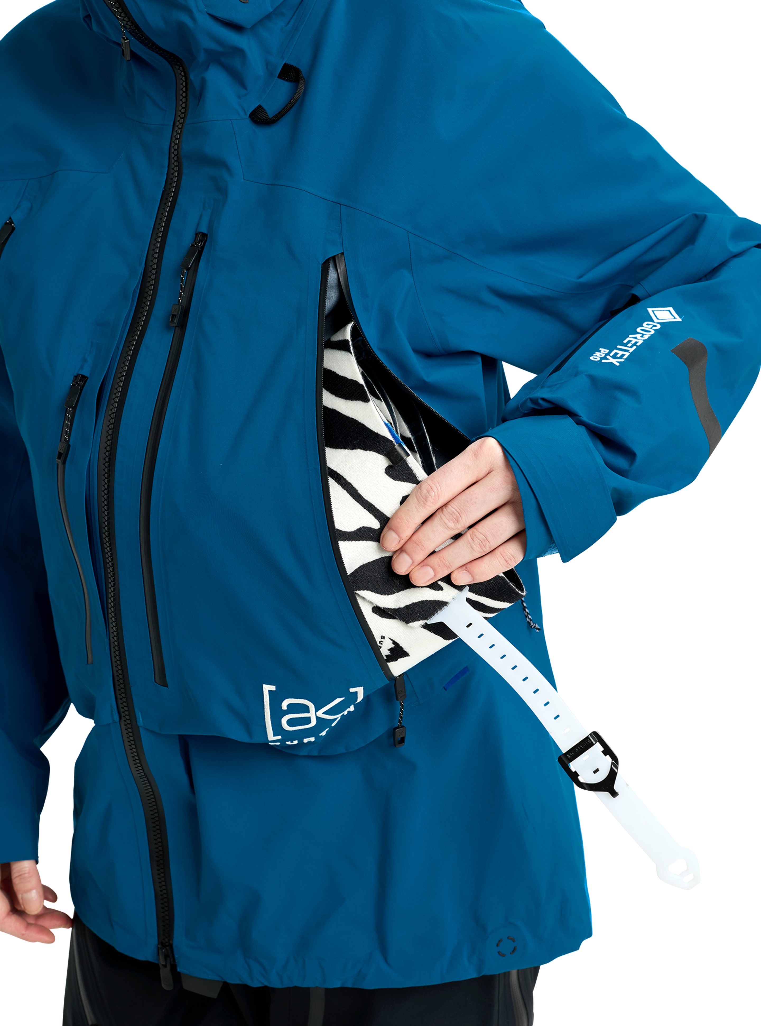 Burton [ak] Acamar GORE-TEX PRO 3L damejakke blue teal