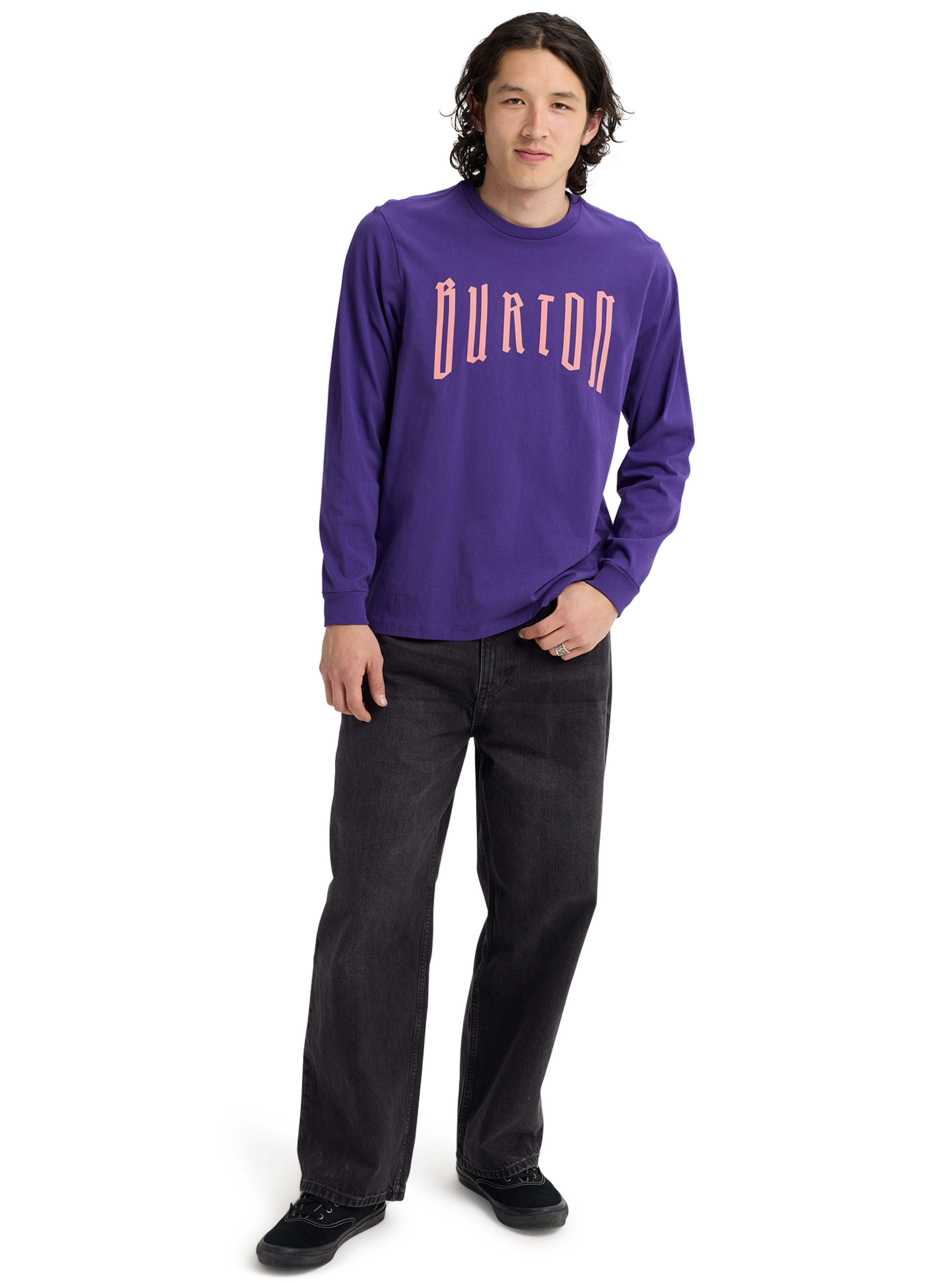 Burton Chinclip t-skjorte langermet Prism Violet