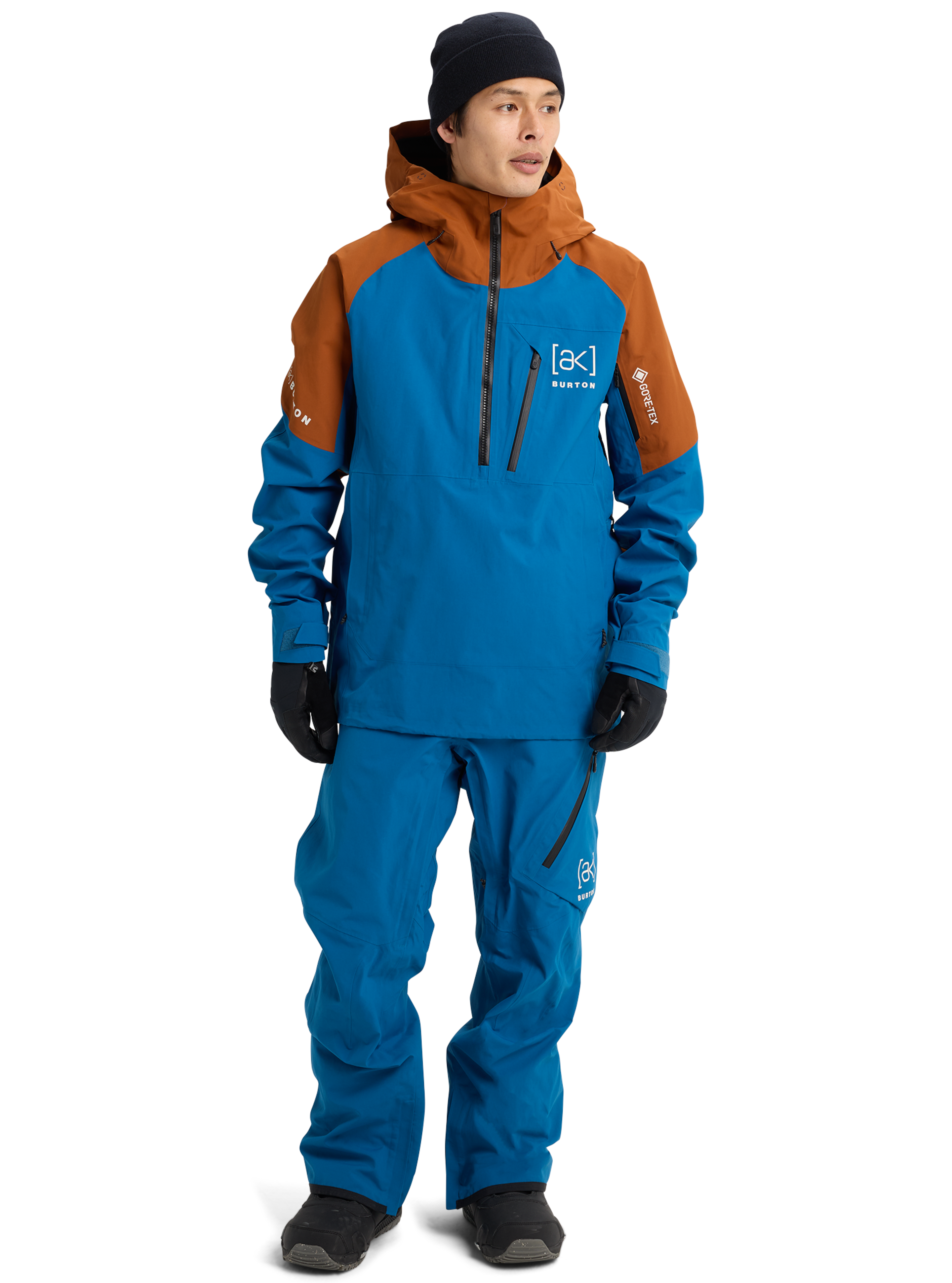 Burton [ak] Velocity anorakk herre True Black GORE-TEX