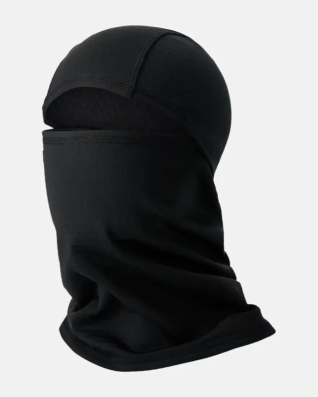 Jones Grid Fleece Balaclava balaclava stealth black resirkulert