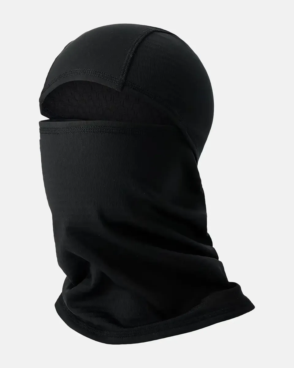 Jones Grid Fleece Balaclava balaclava stealth black resirkulert