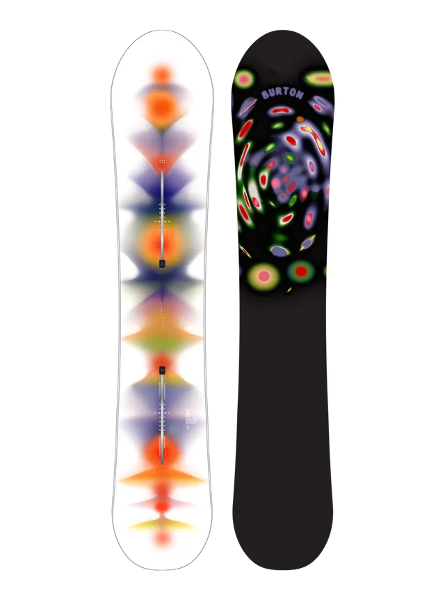 Burton Counterbalance Camber snowbrett Sun Glow directional