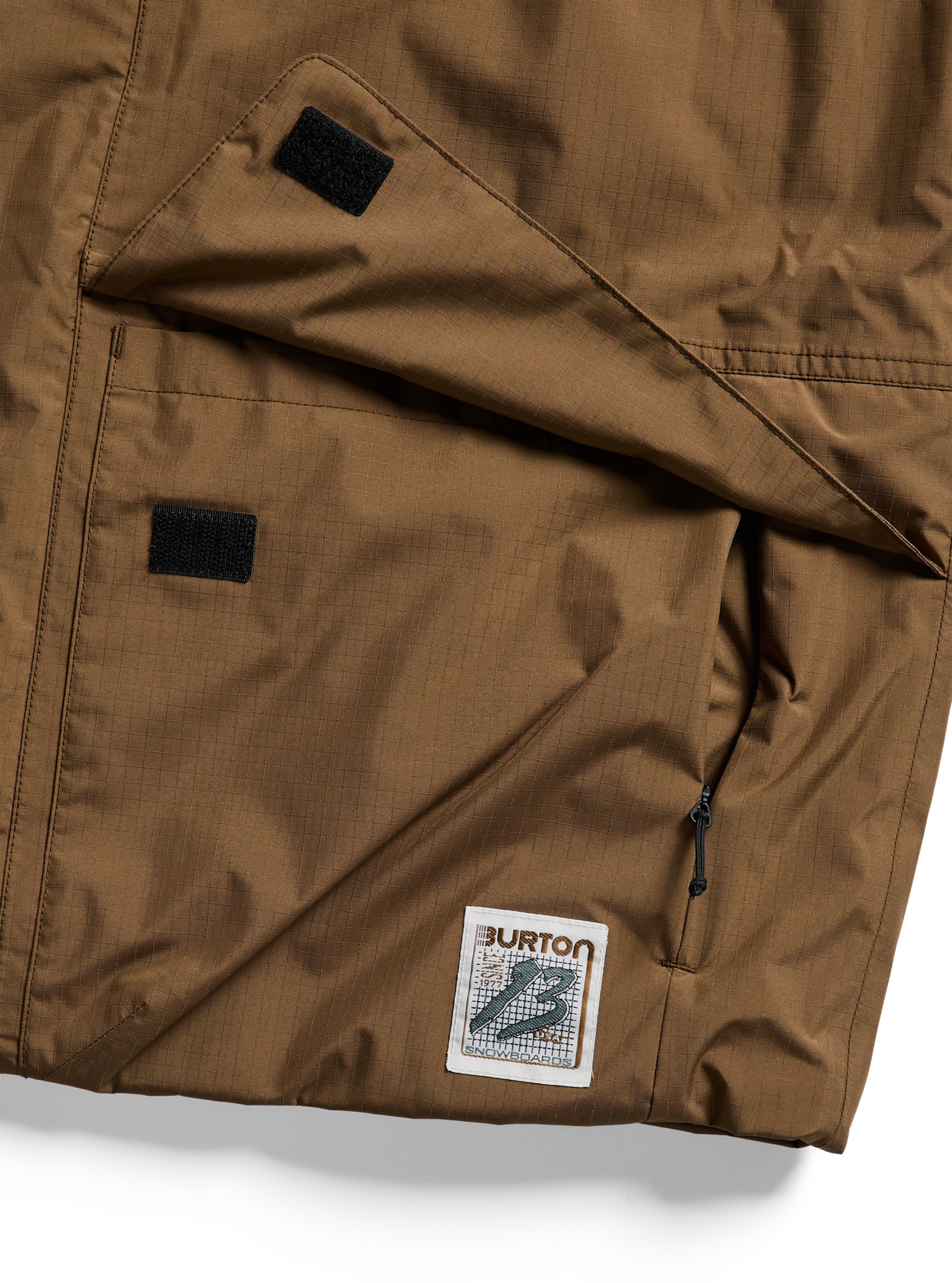 Burton Reversible Insulated vest Earth Ship Brown vendbar