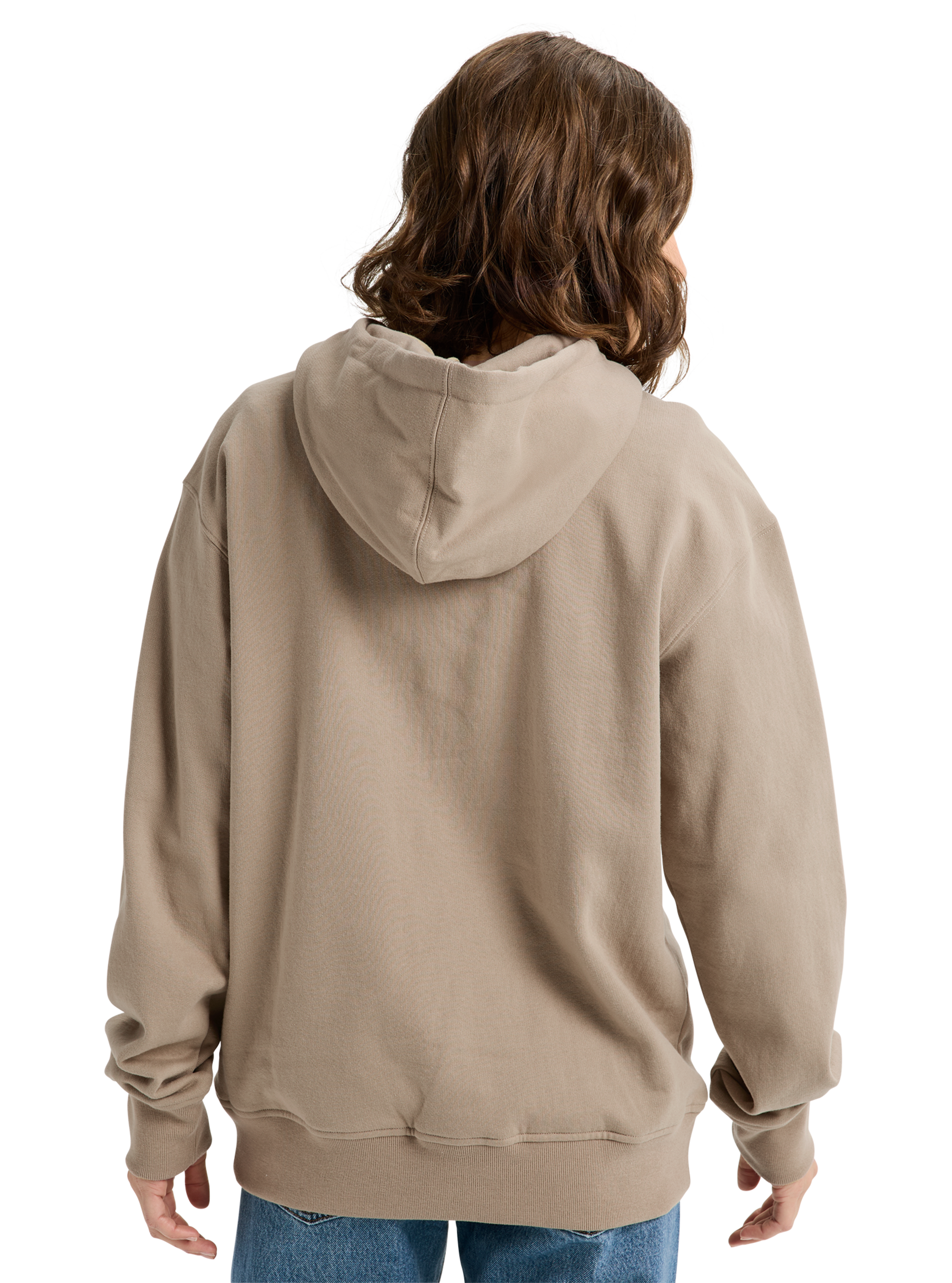 Burton Varsity hettegenser Summit Taupe økologisk bomull