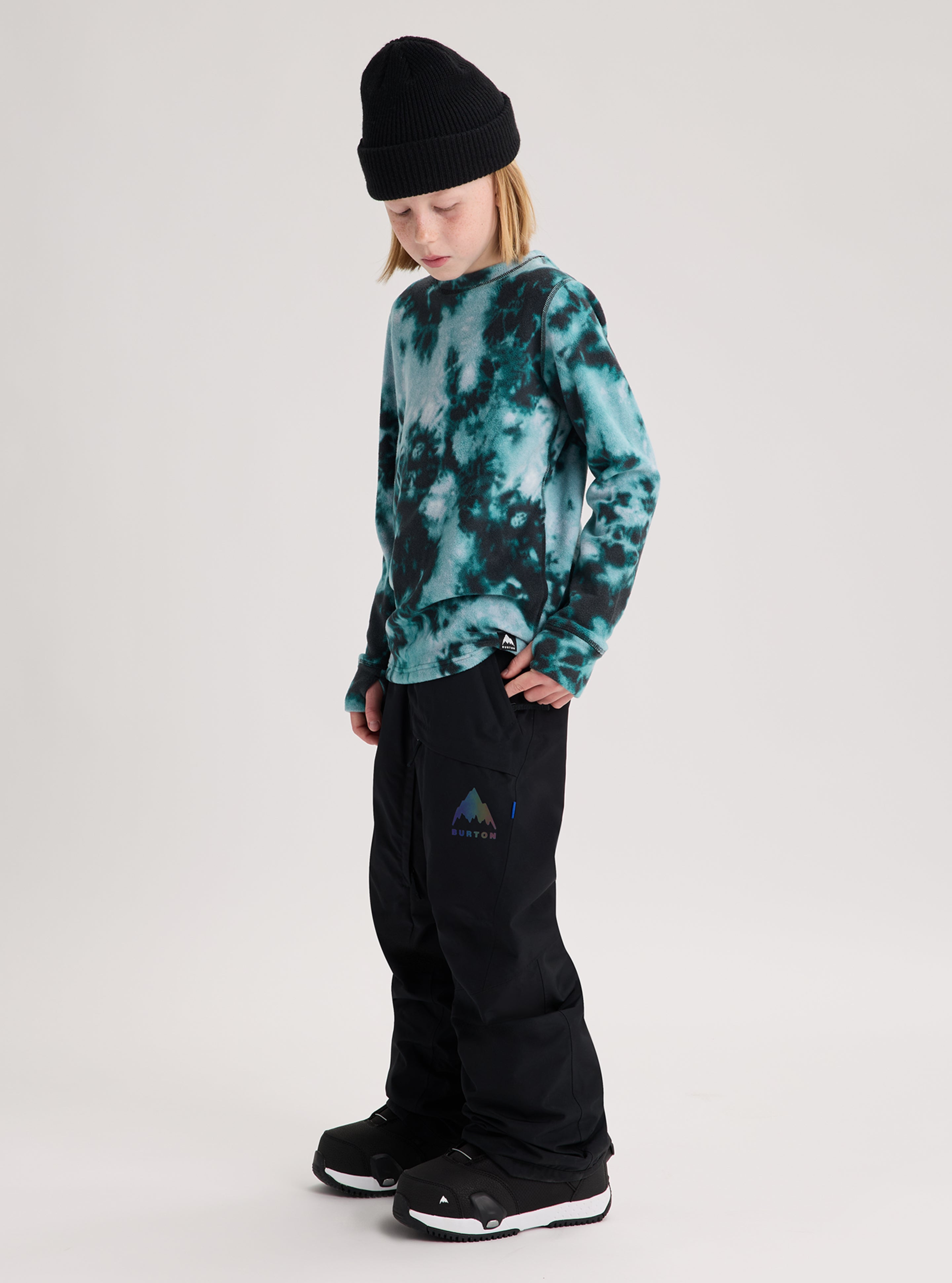 Burton GORE-TEX skallbukse barn True Black-svart