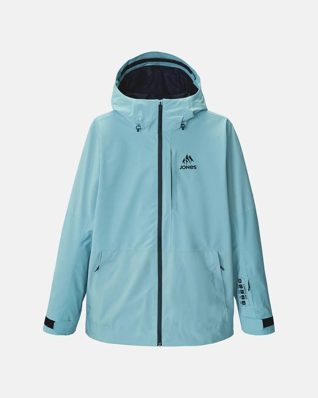 Jones MTN Surf jakke herre skall 20K resirkulert