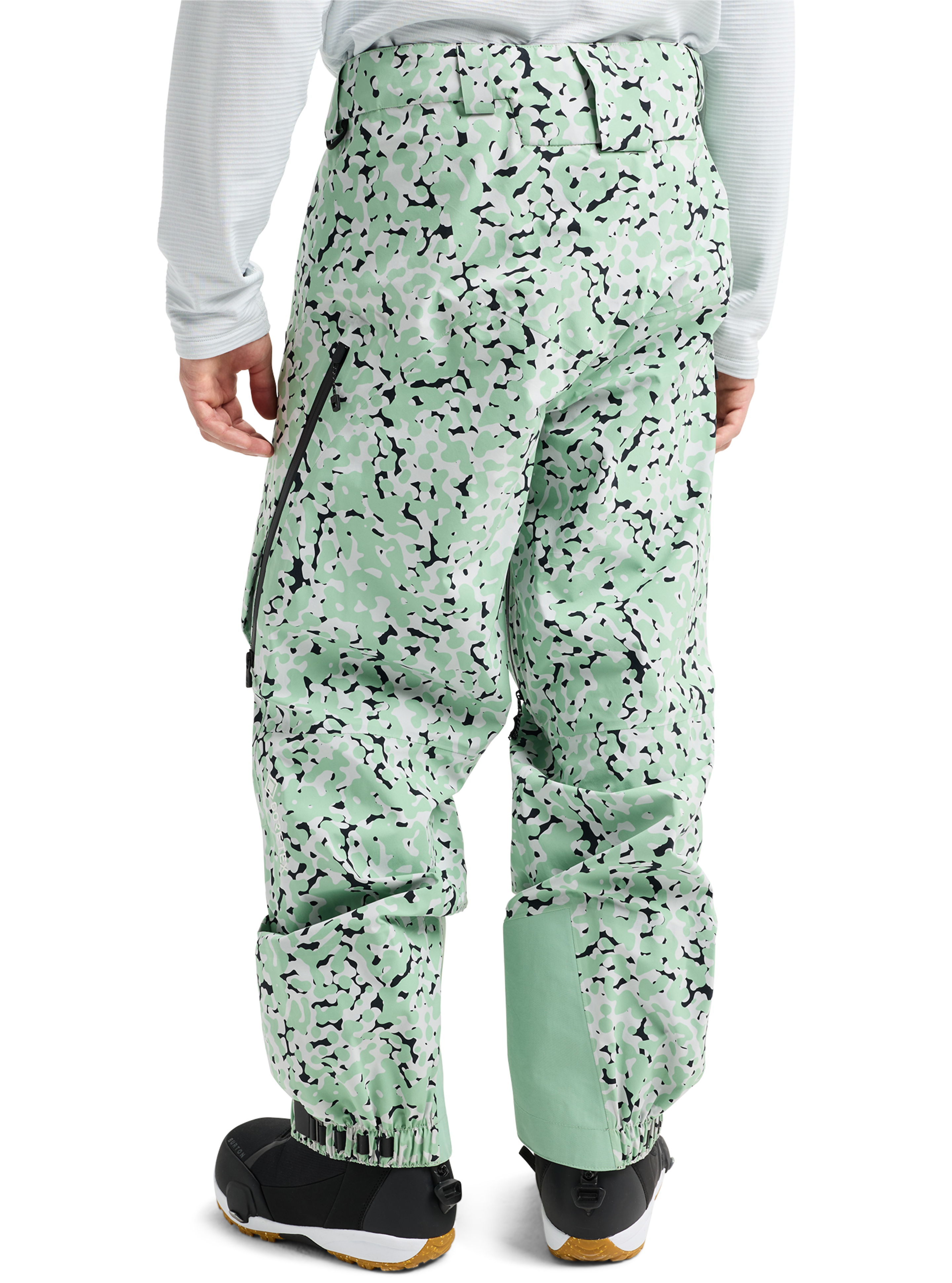 Burton [ak] Tuvak skallbukse herre Sage Dot Camo M vanntett