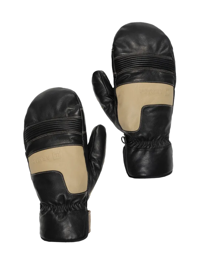 Armada Wasco Leather votter svart sand skinn