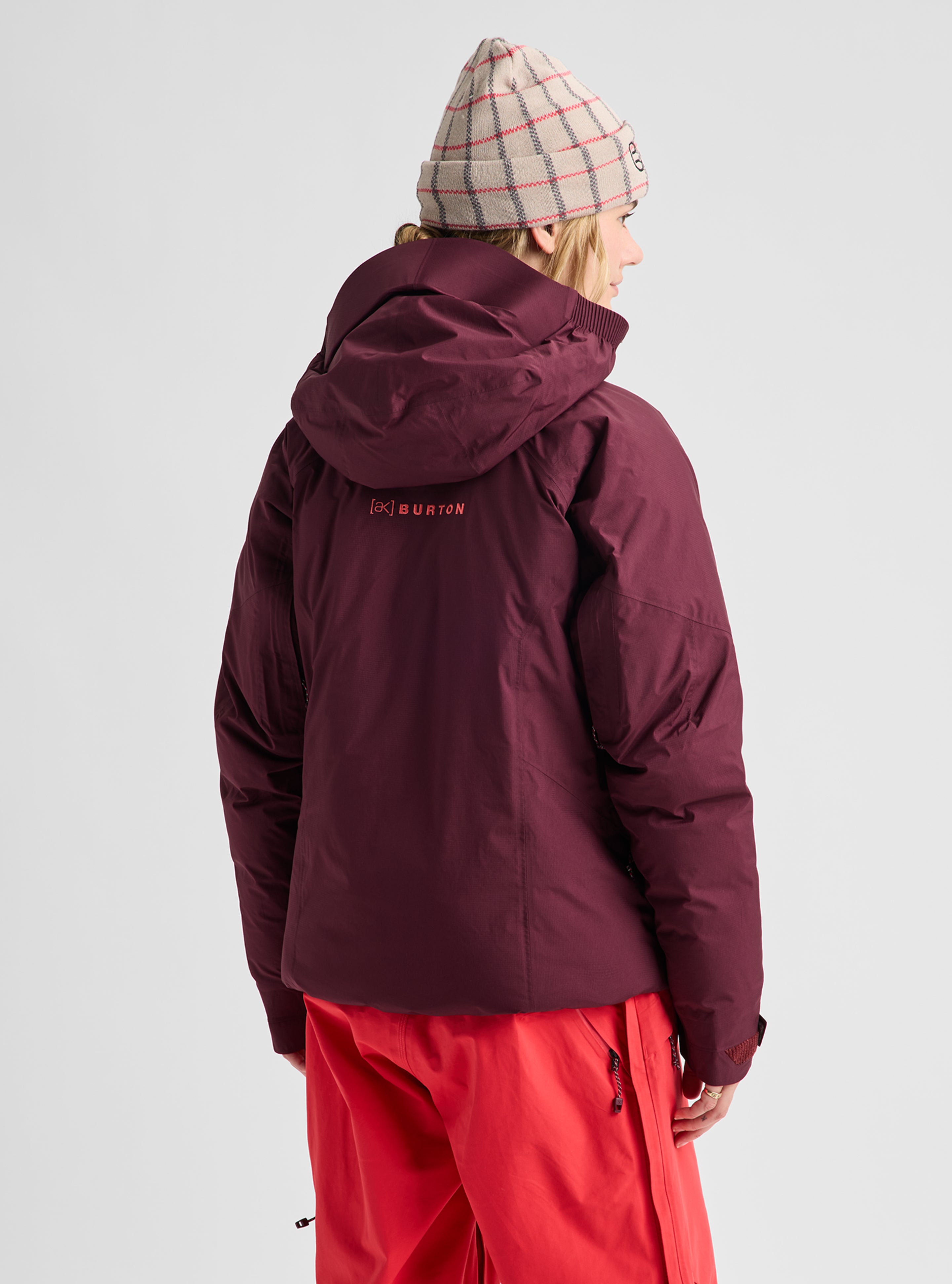 Burton [ak] Swash dunjakke dame Rum Raisin GORE-TEX