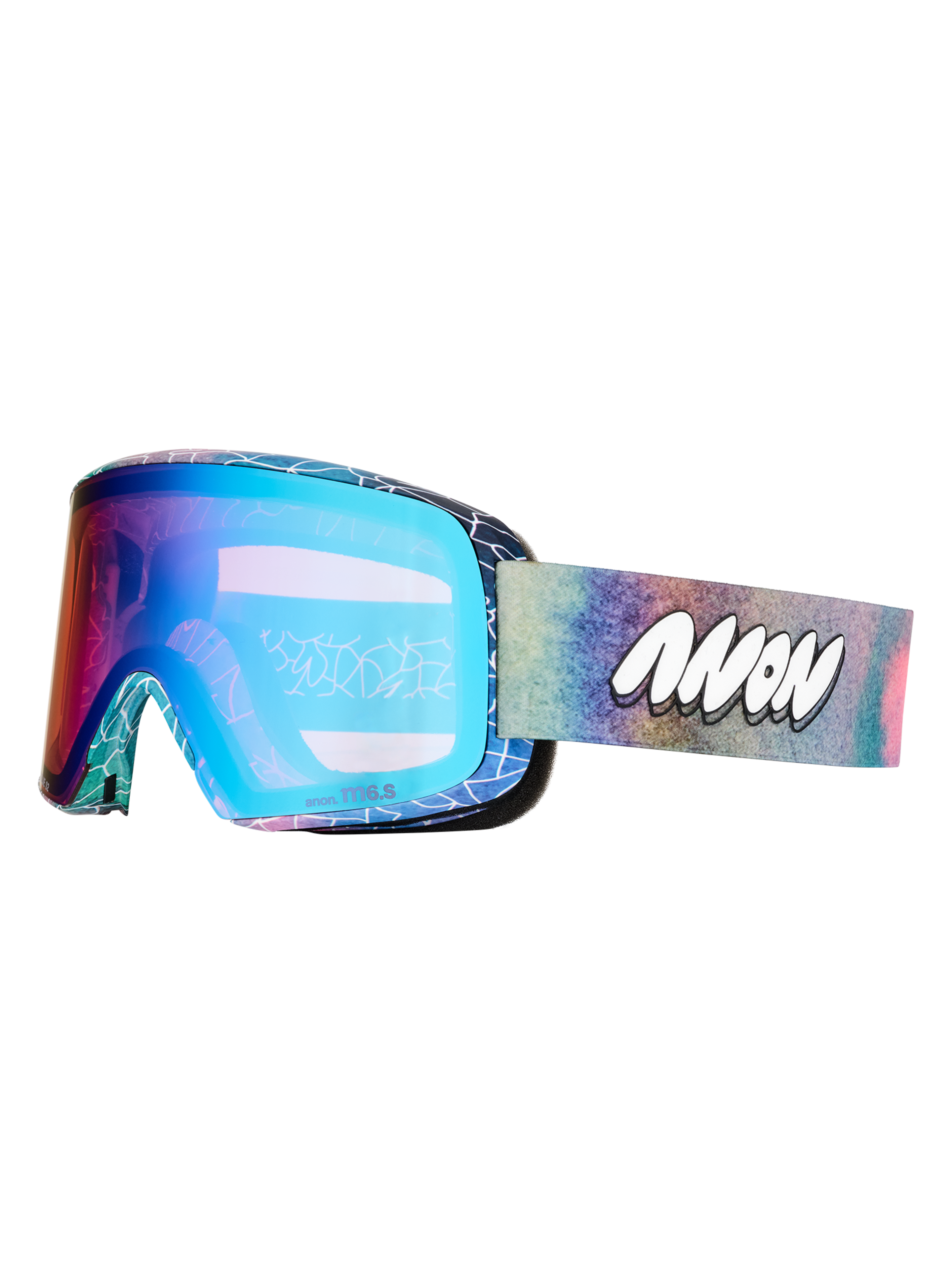 Anon M6S skibriller Perceive Blue bonuslinse watercolor