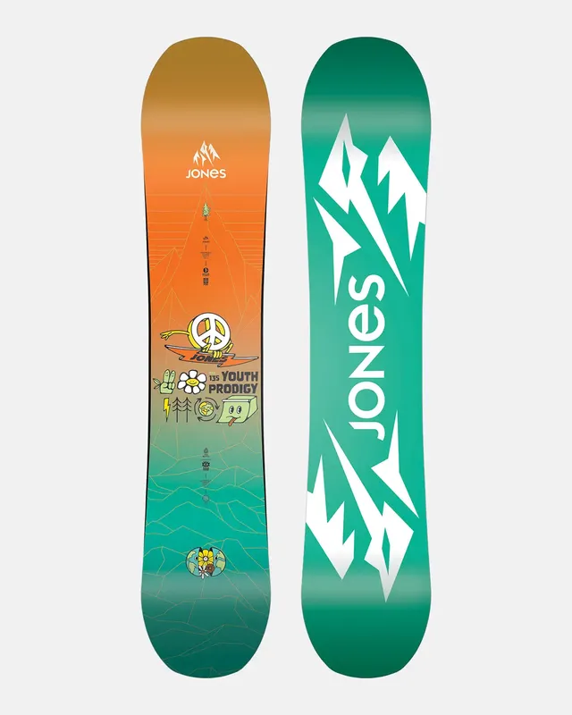 Jones Prodigy snowboard barn 125 allmountain lettkjørt