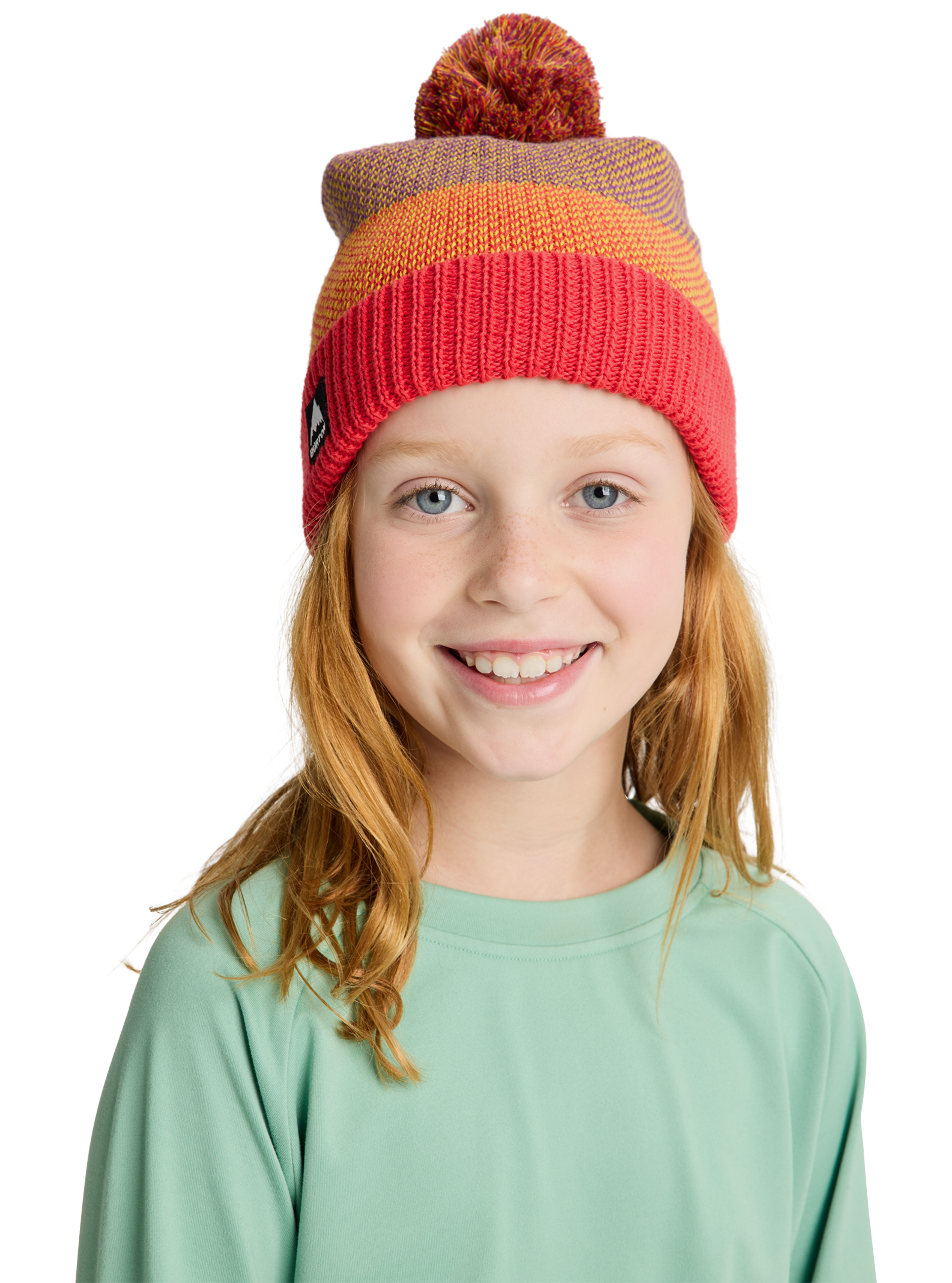 Burton Fleece-Lined Pom barnelue fiesta red multi