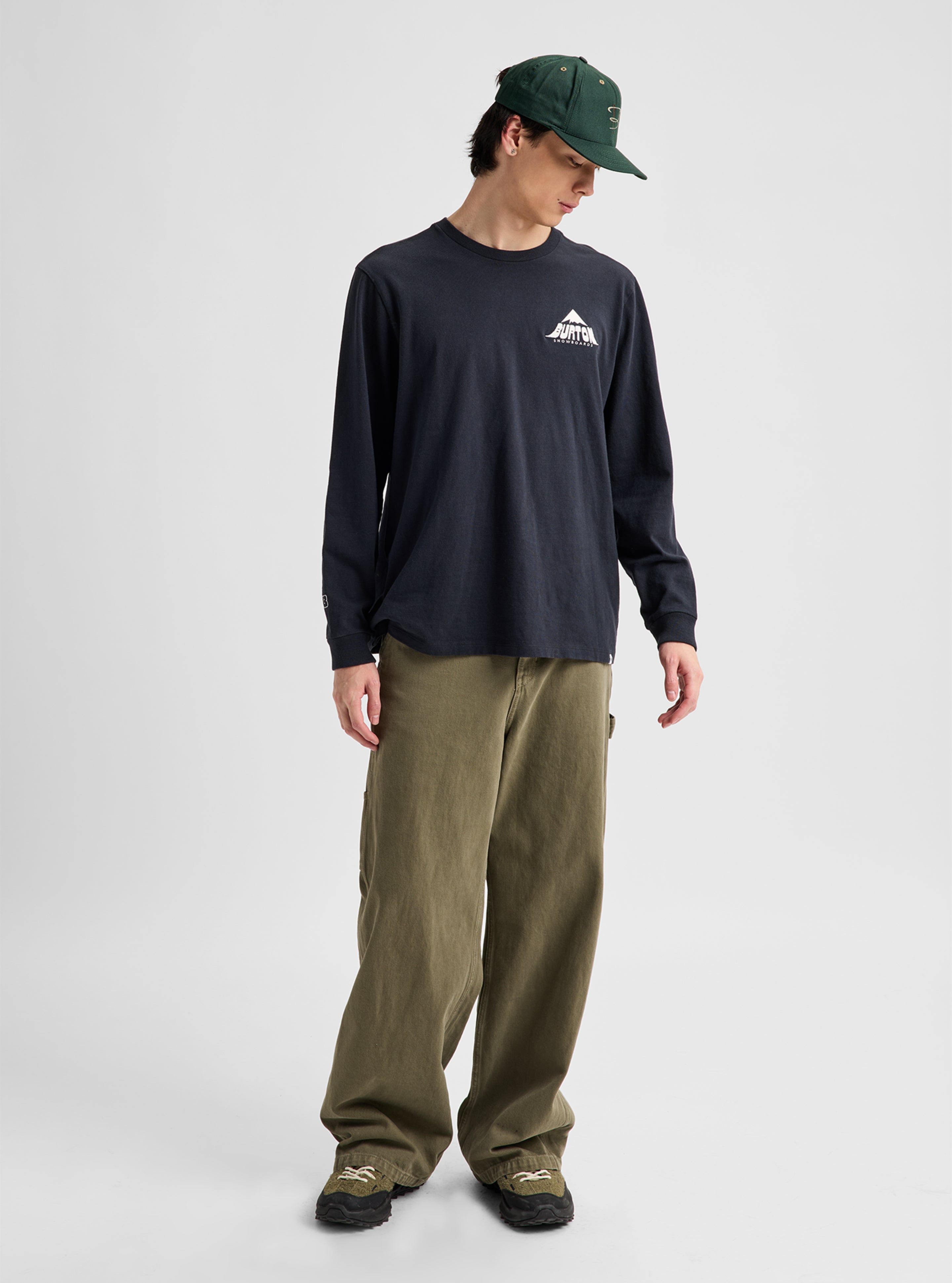 Burton Shannon Dunn Photo langermet t-skjorte True Black