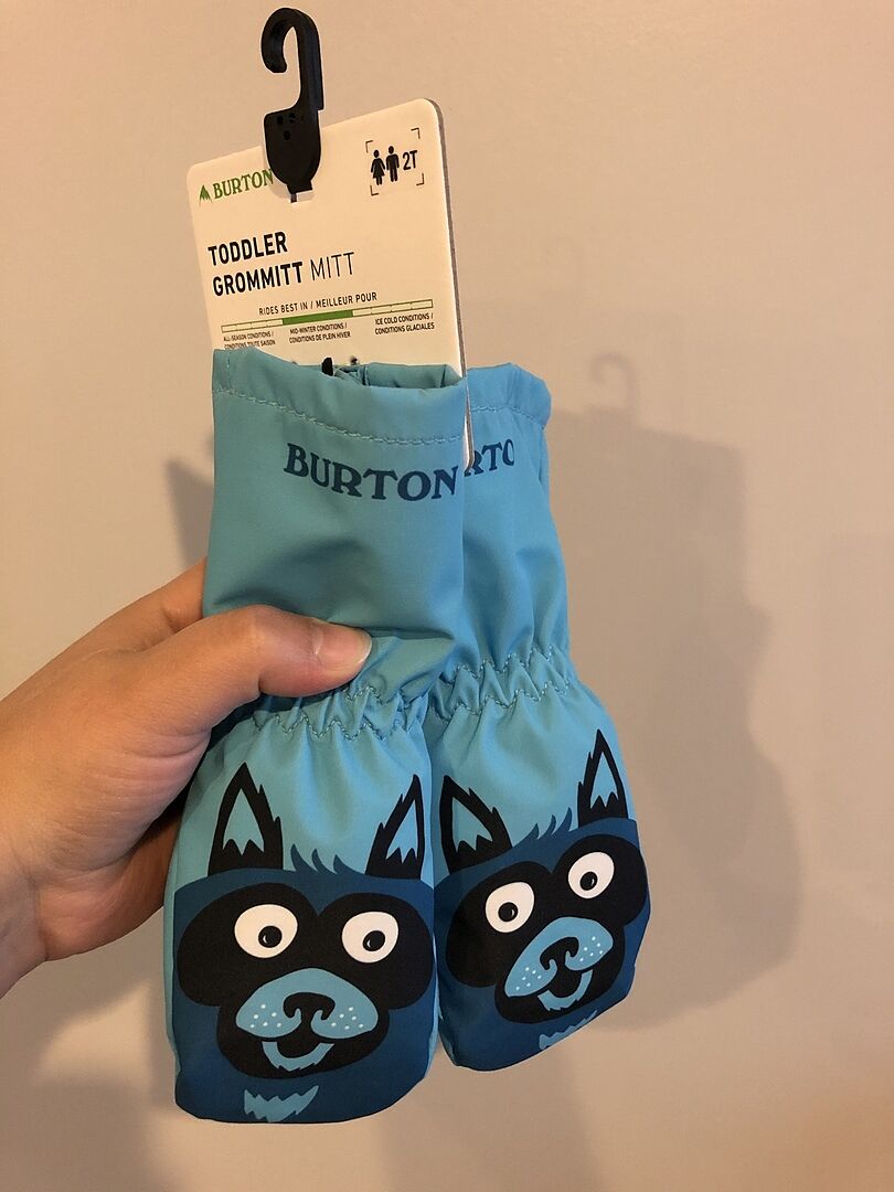 Burton Grommitt votter småbarn Bear 2T varme
