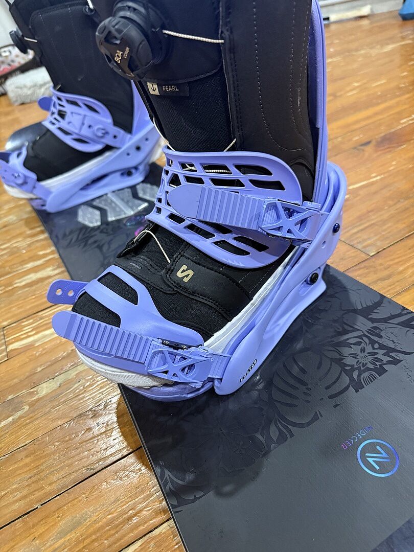 Burton Citizen snowboardbinding dame Chinchilla Gray myk