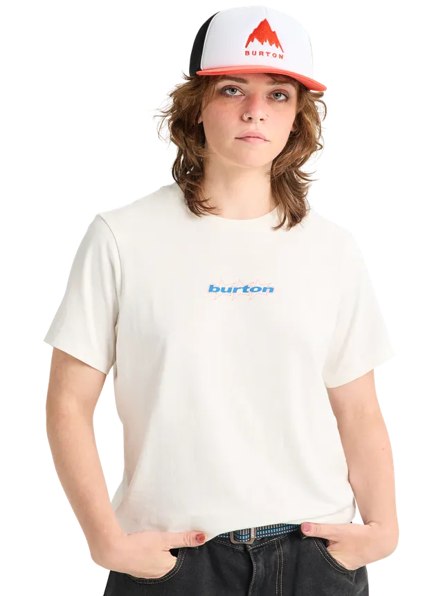 Burton Hippocrene Short Sleeve t-skjorte stout white bomull