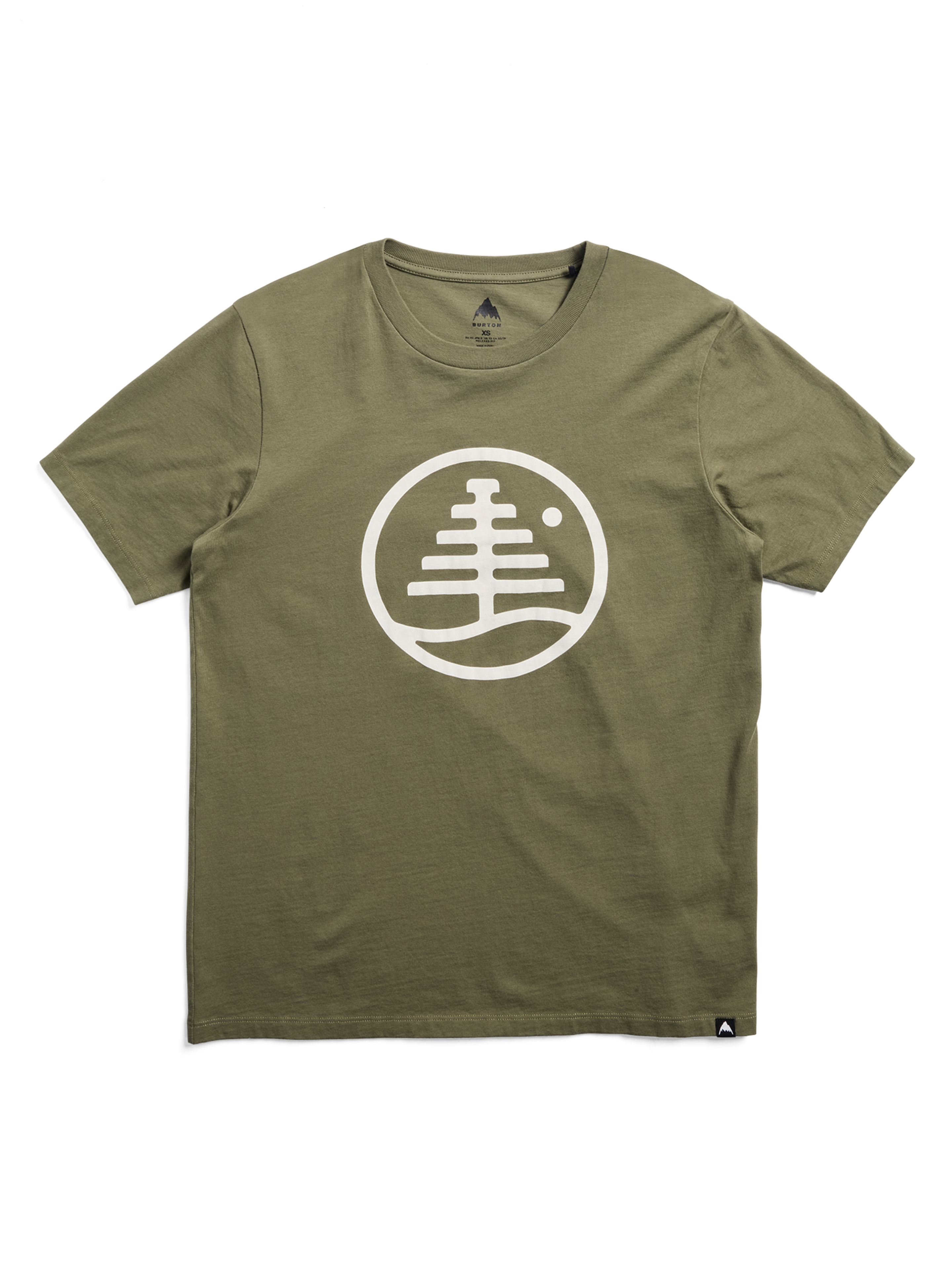 Burton Family Tree t-skjorte kortermet Airstream Blue M