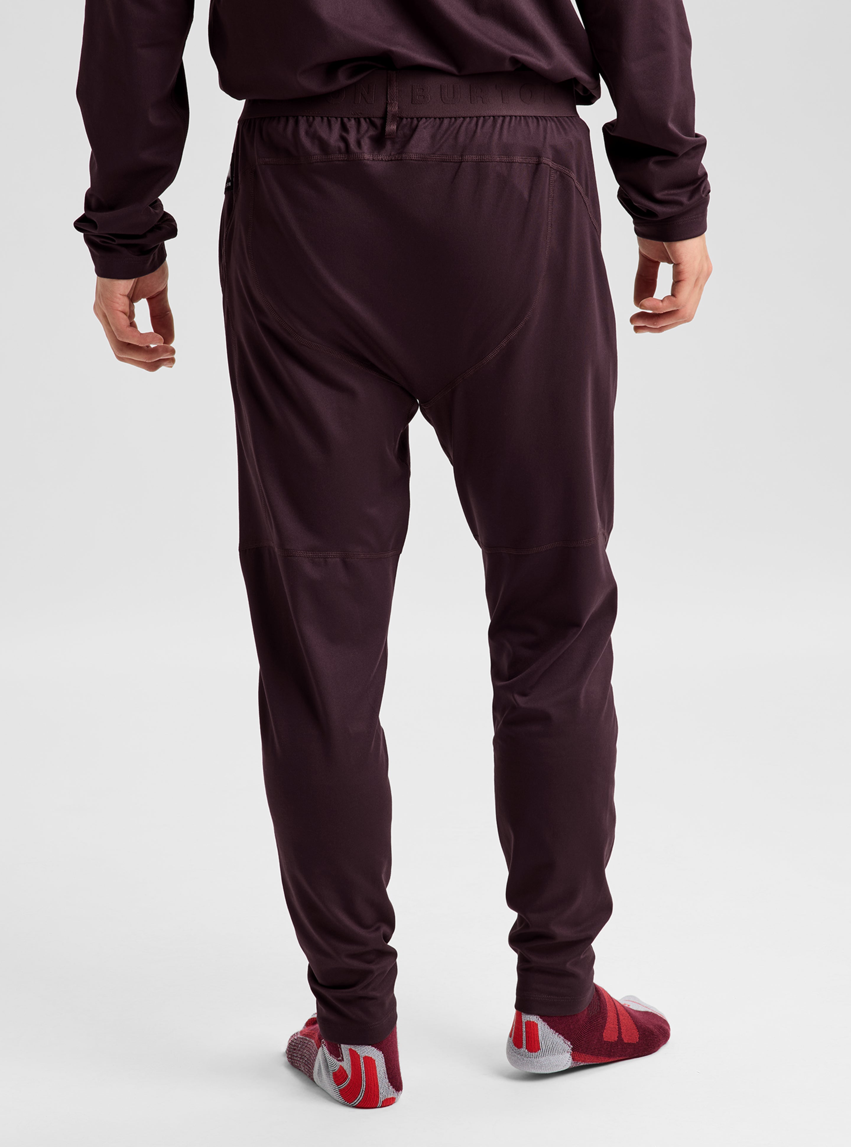 Burton Midweight stillongs herre syntetisk True Black