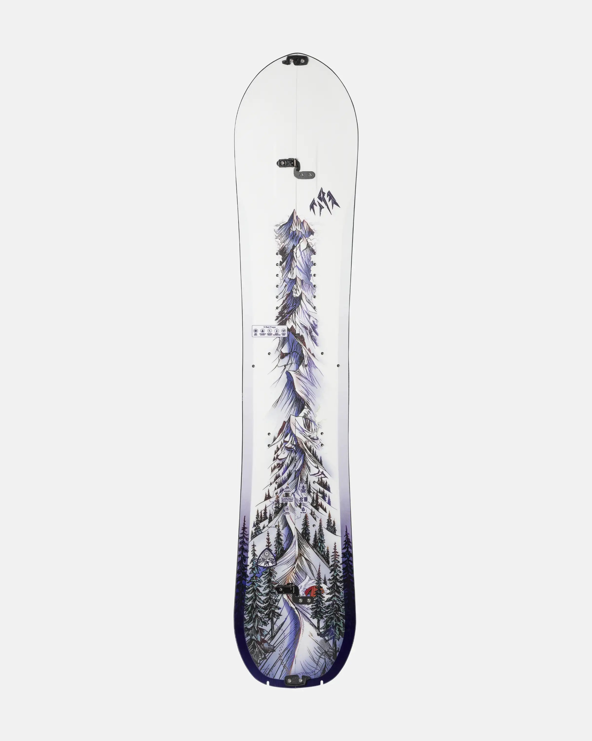 Jones Dream Weaver 2.0 splitboard dame 148 myk flex