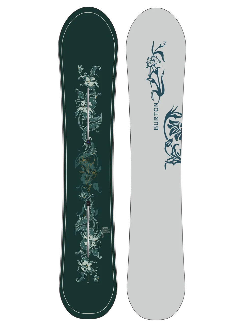 Burton Counterbalance Camber snowbrett Hallucinate directional