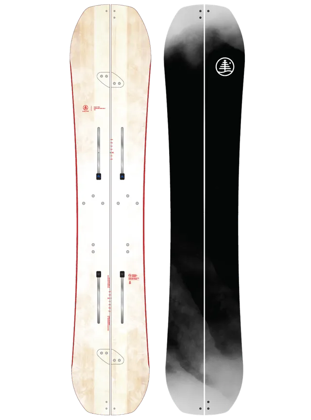 Burton Hometown Hero splitboard 158 svart – allround
