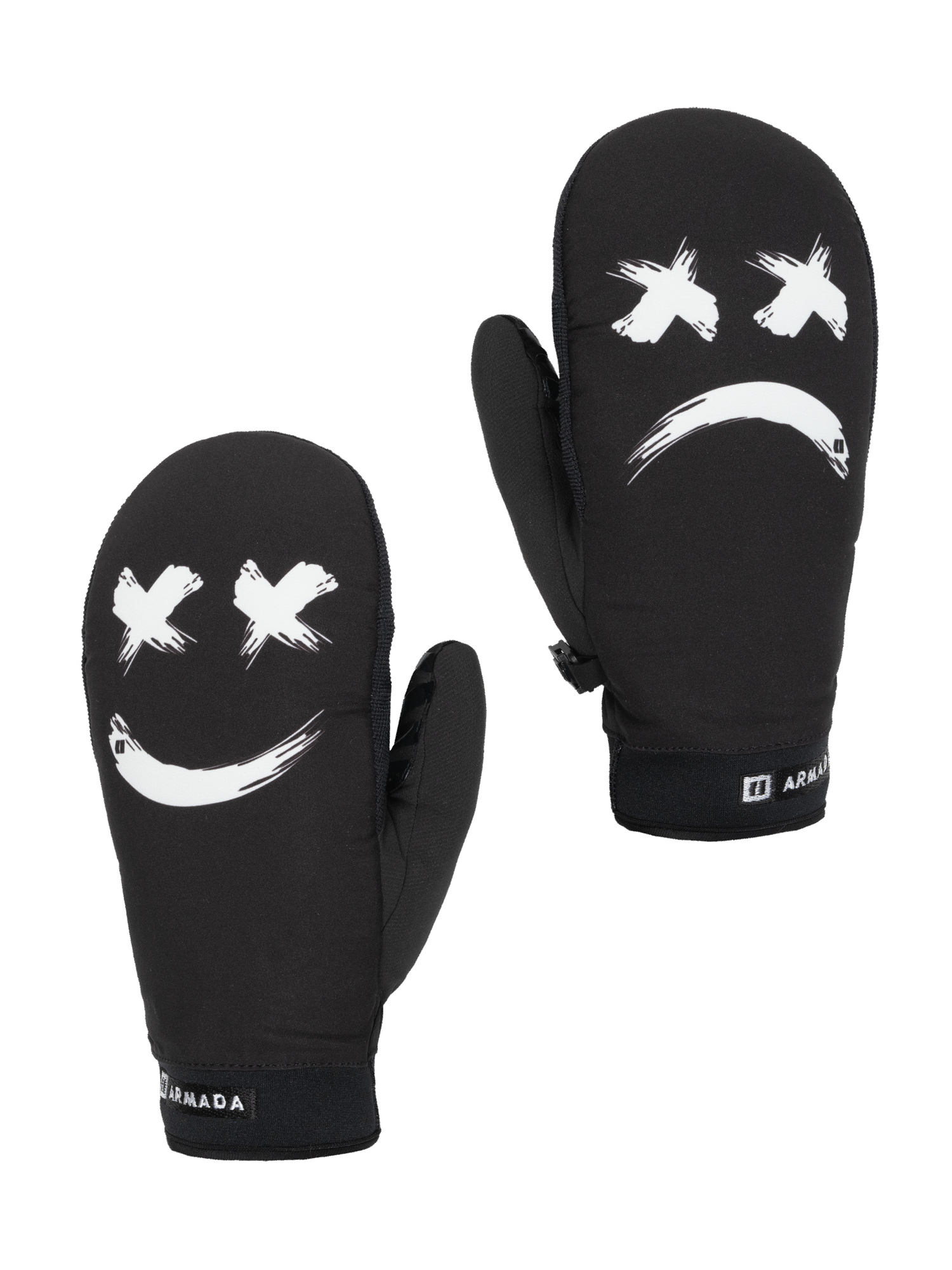 Armada Carmel Windstopper Mitt votter Off White Smiley M