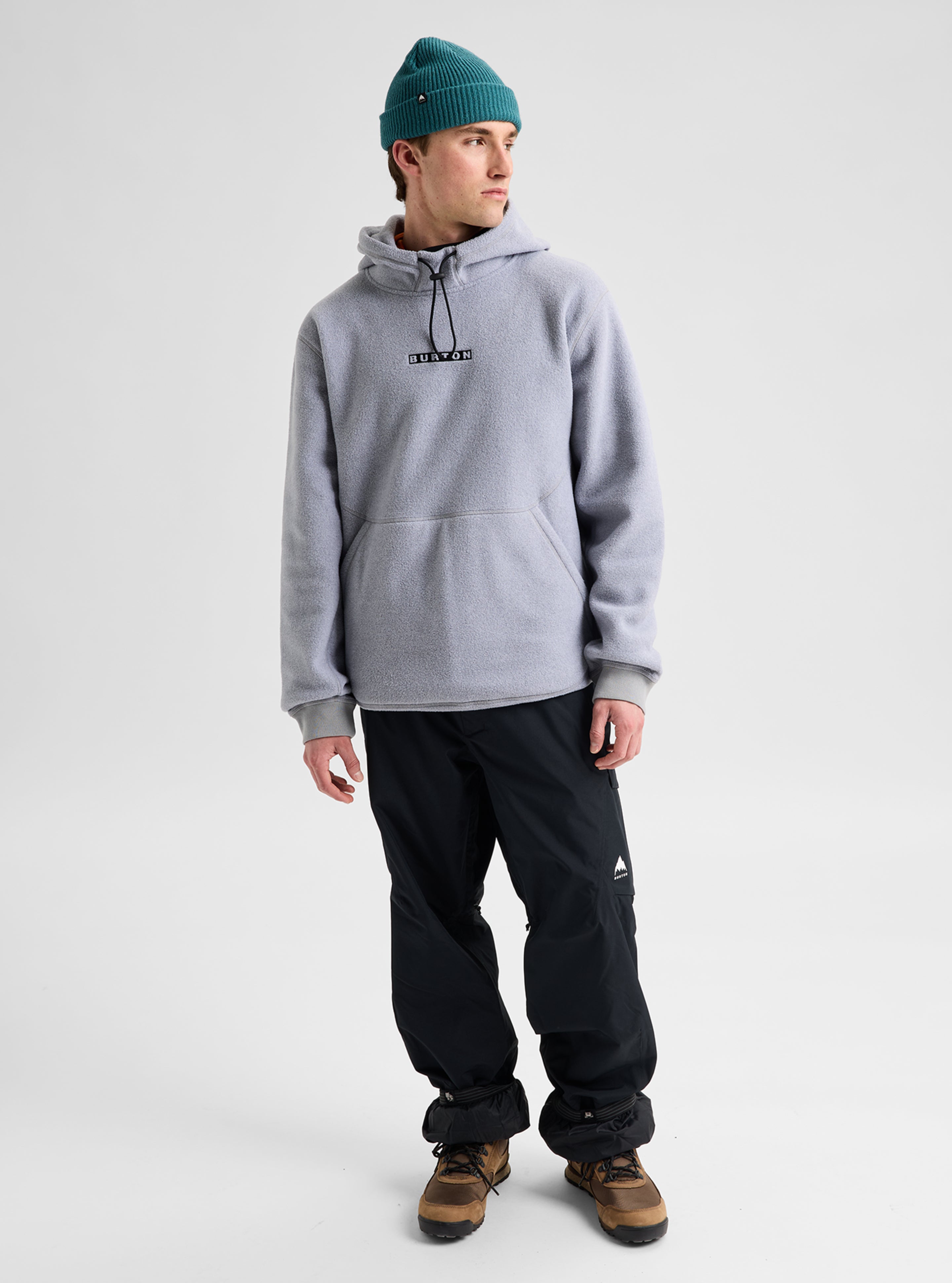 Burton Cinder Fleece Pullover hettegenser Liquid Bear Hug fleece