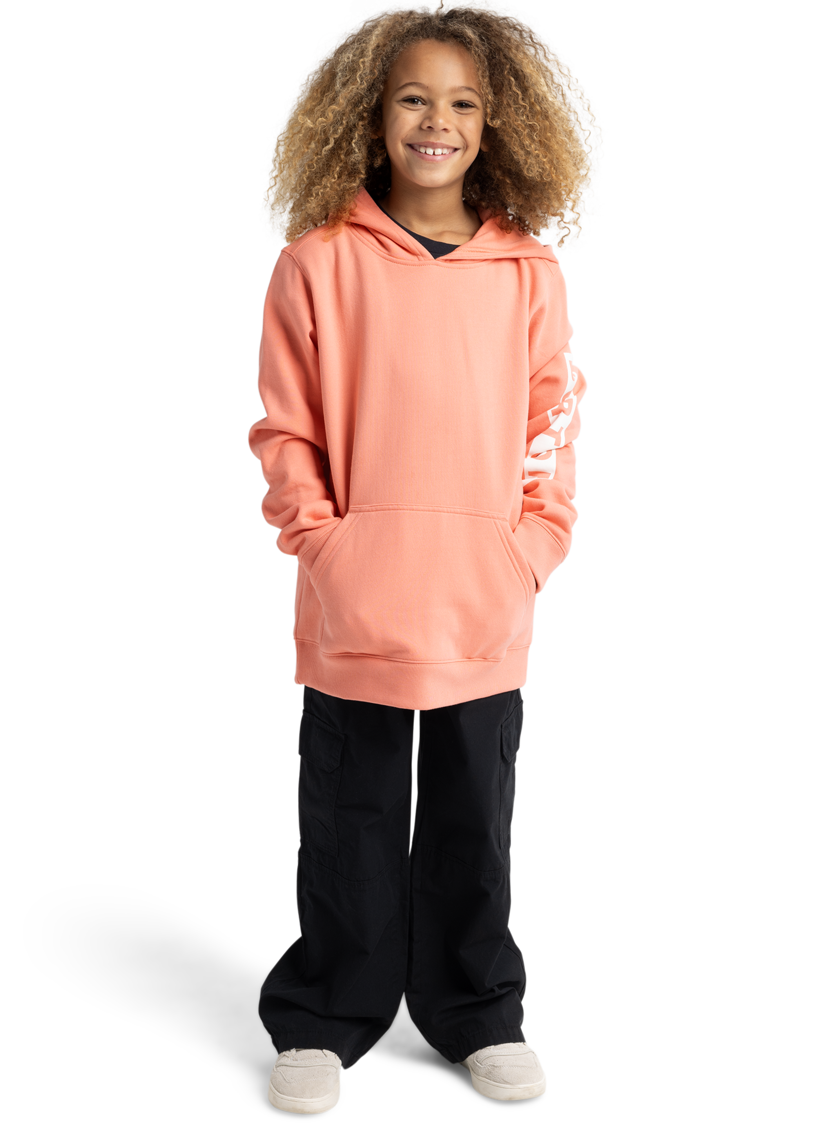 Burton Elite Pullover hettegenser barn True Black myk