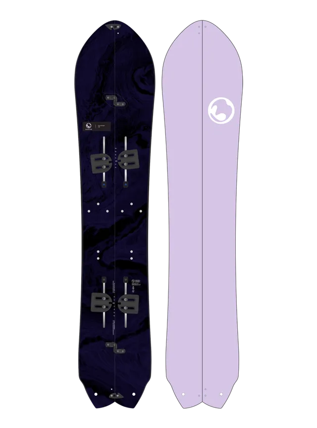 Burton 3D Fish splitboard 156 retningsbestemt pudder