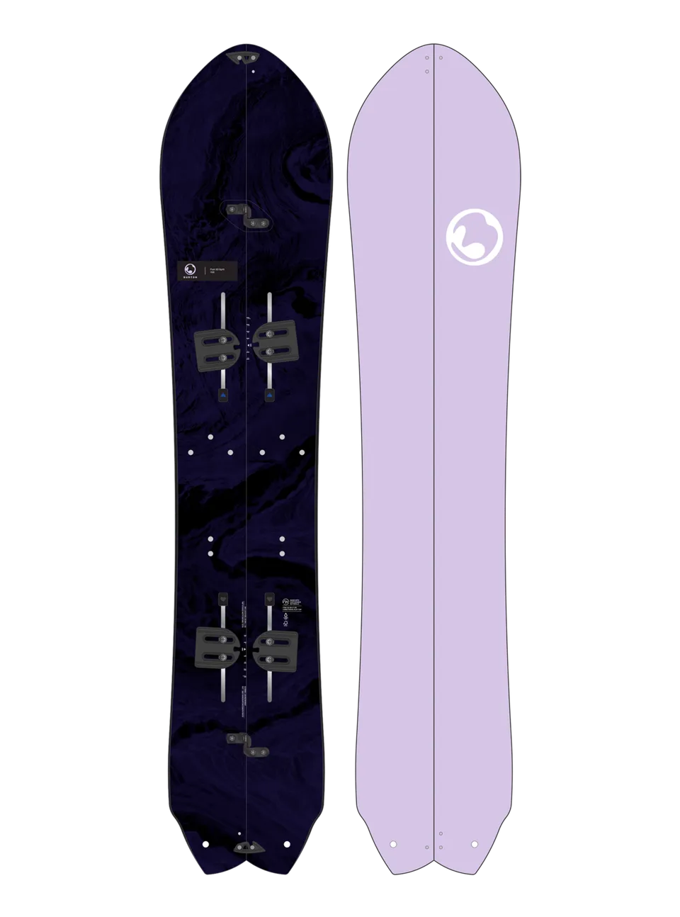 Burton 3D Fish splitboard 156 retningsbestemt pudder