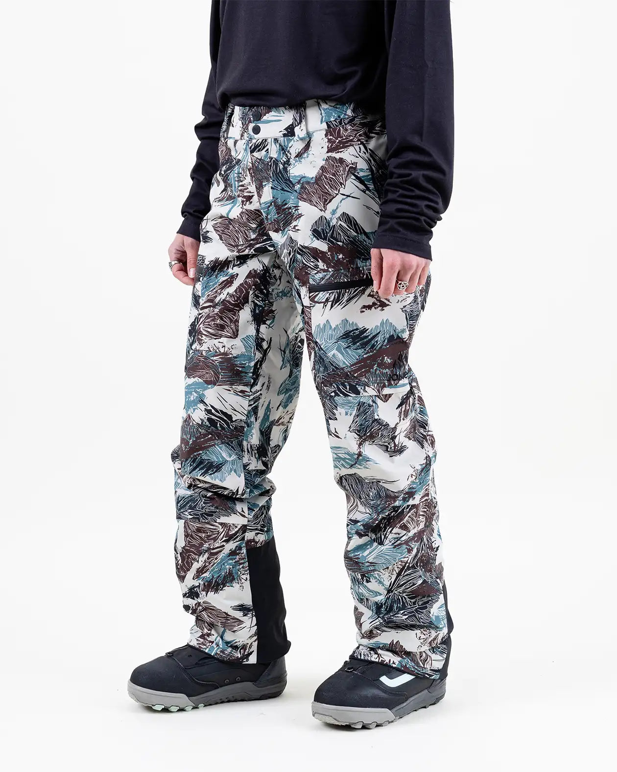 Jones MTN Surf Recycled snowboardbukse dame Peak Camo