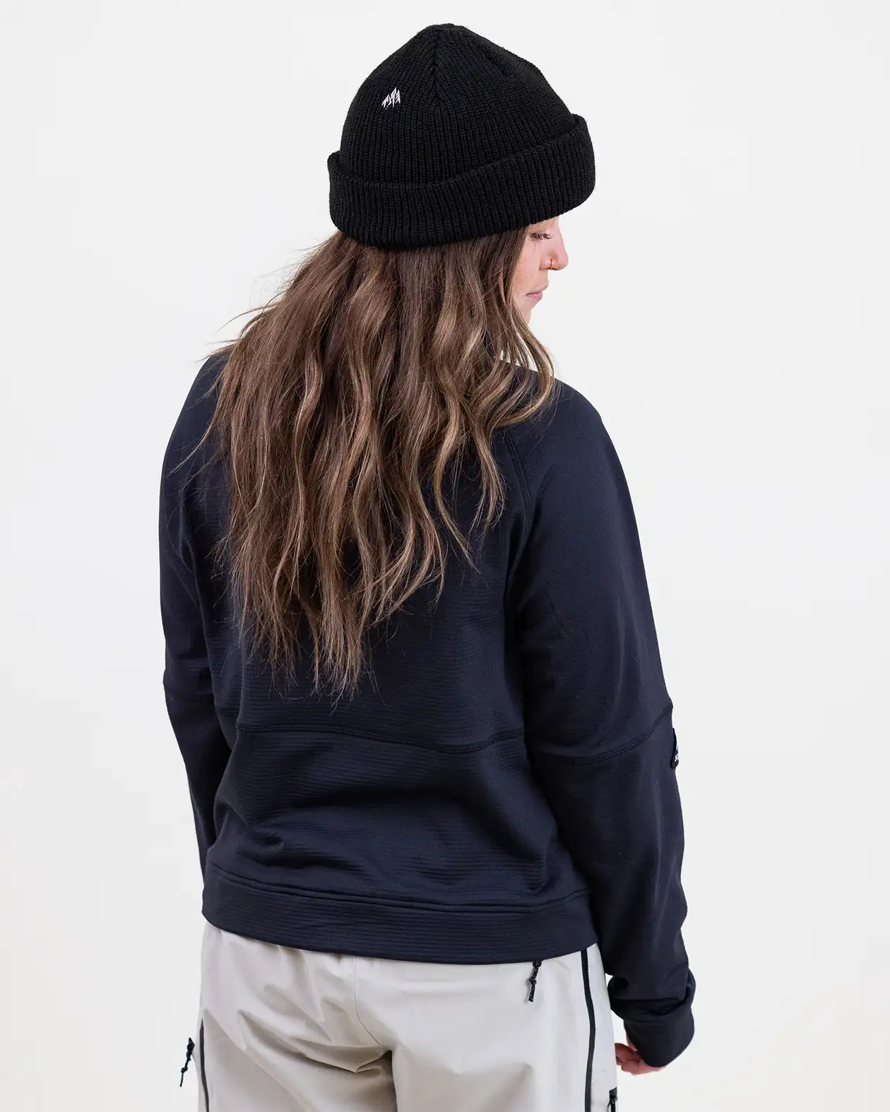 Jones Flagship 2026 fleece dame stealth black pustende