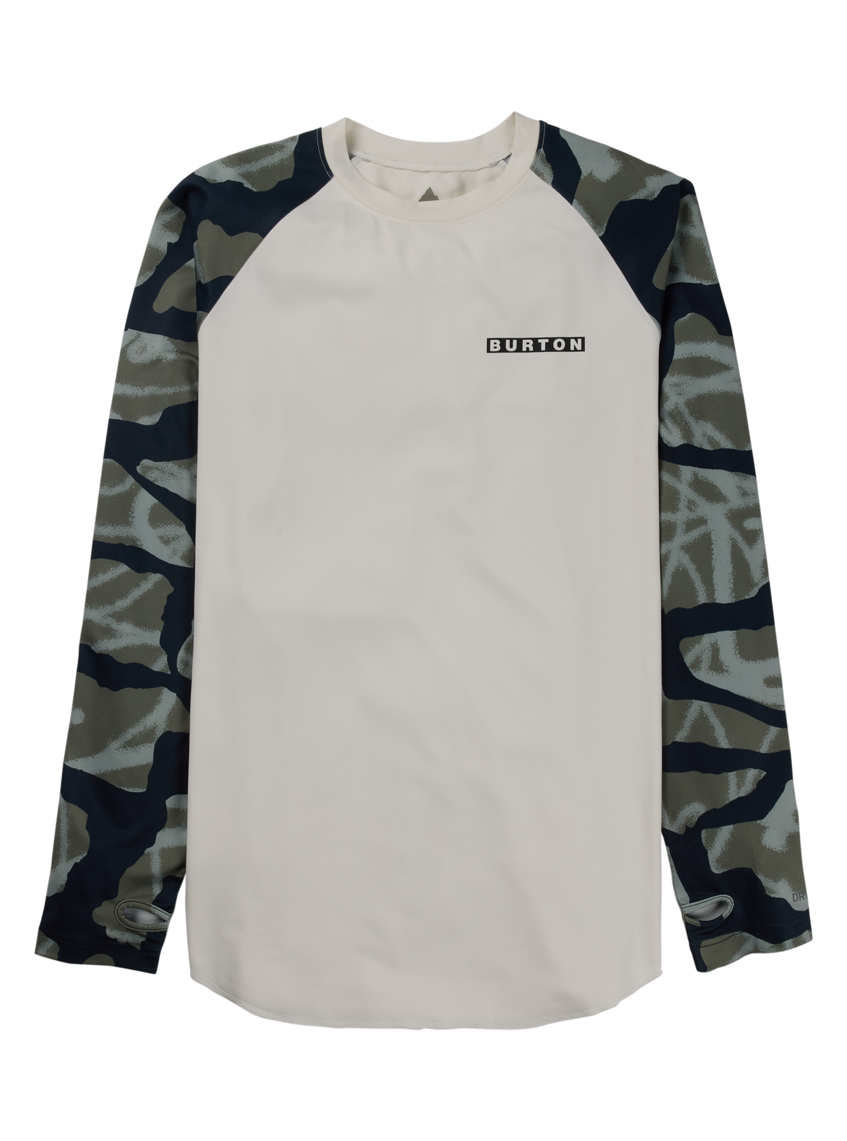 Burton Roadie Base Layer Tech T-skjorte Stout White
