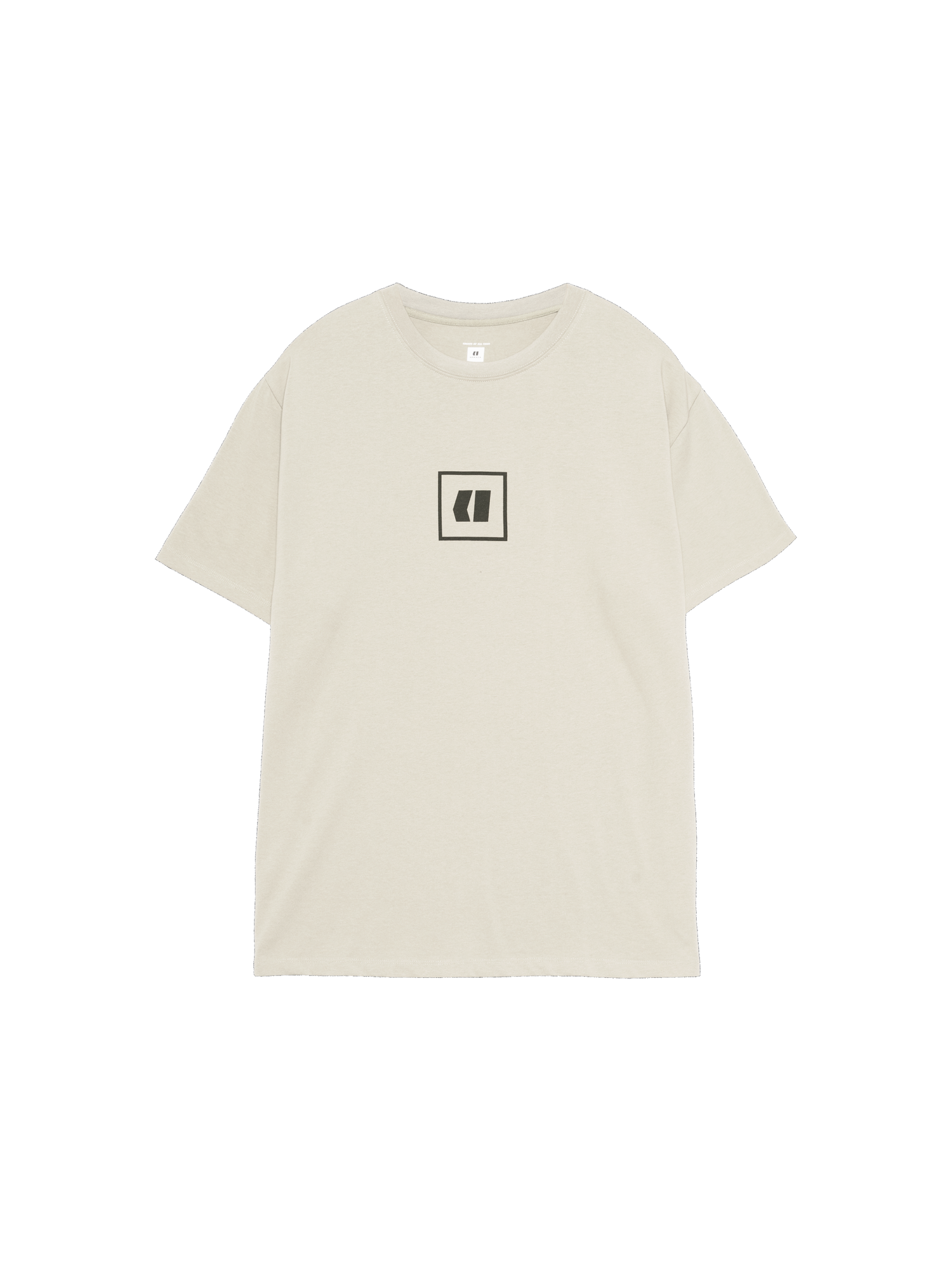 Armada Icon t-skjorte bomull svart – stor logo