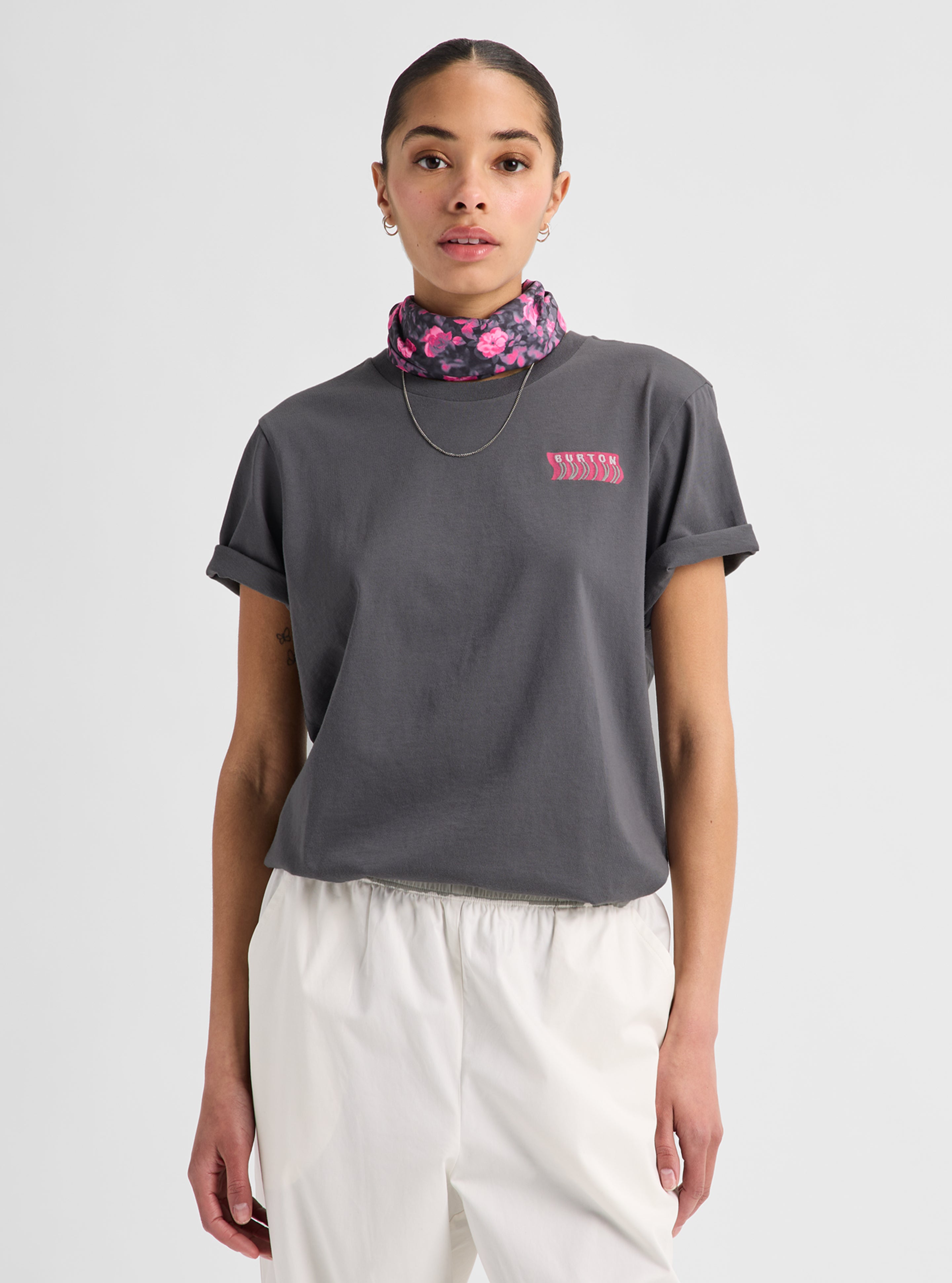 Burton Throwback 1992 t-skjorte gotham gray bomull